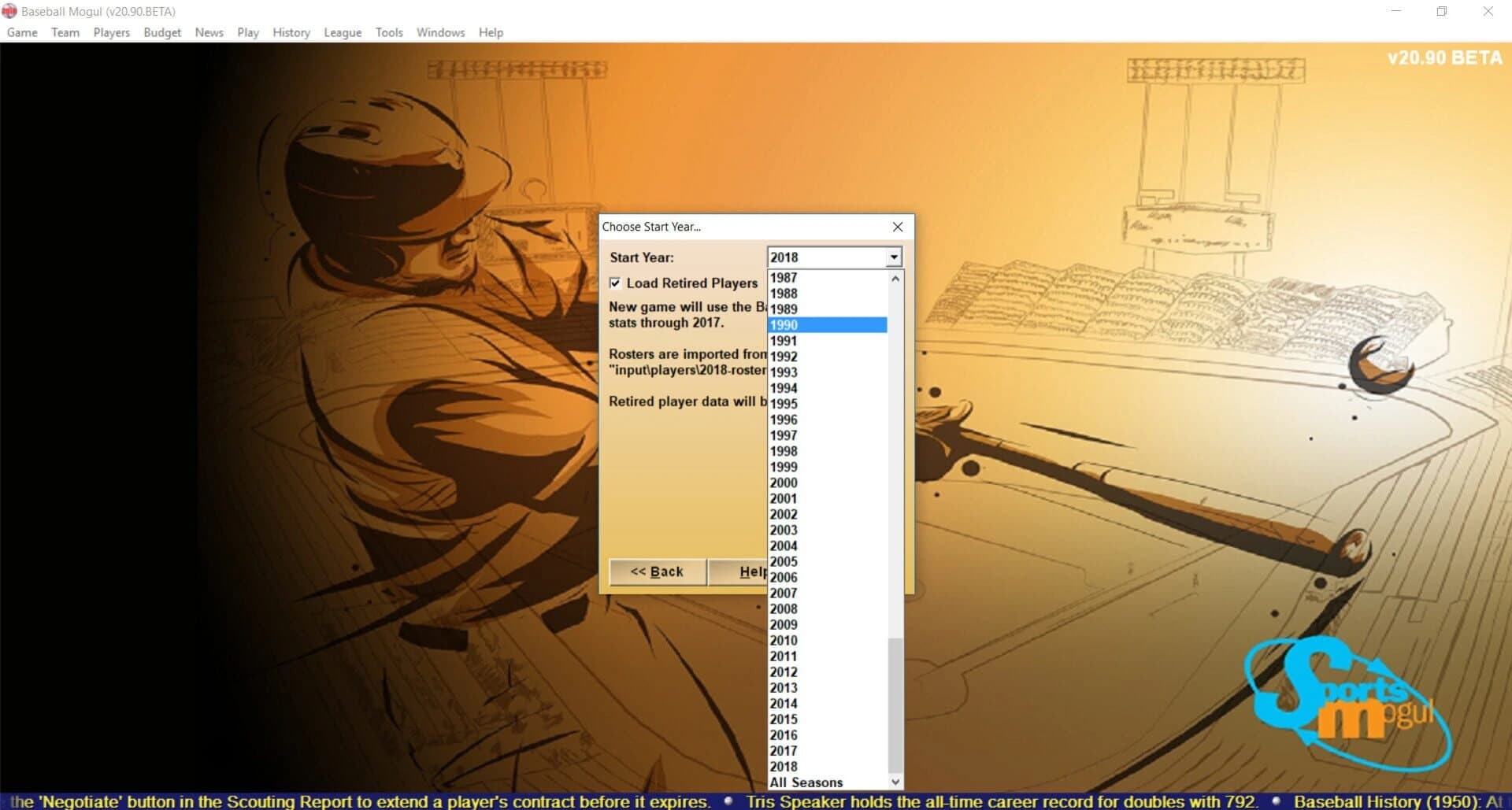 Baseball Mogul 2018 screenshot 2