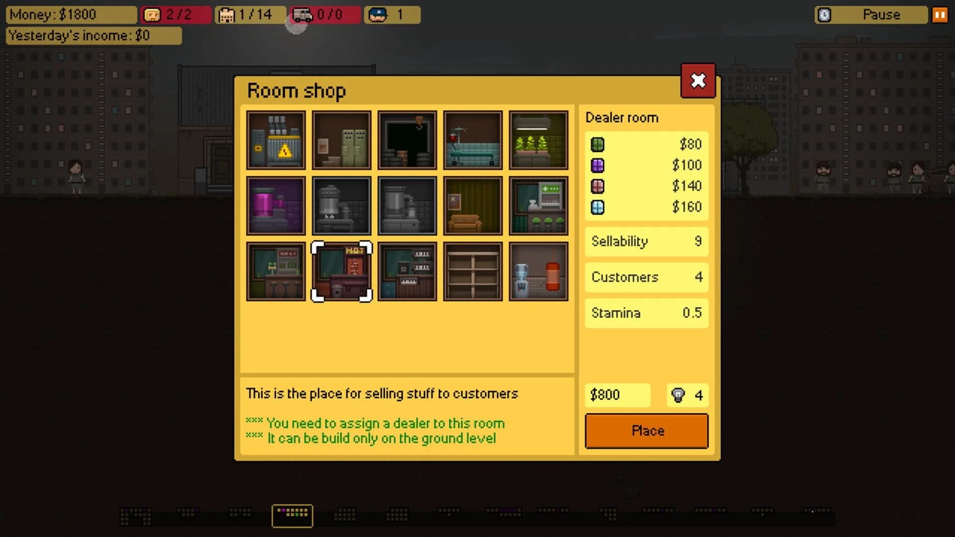 Basement screenshot 1