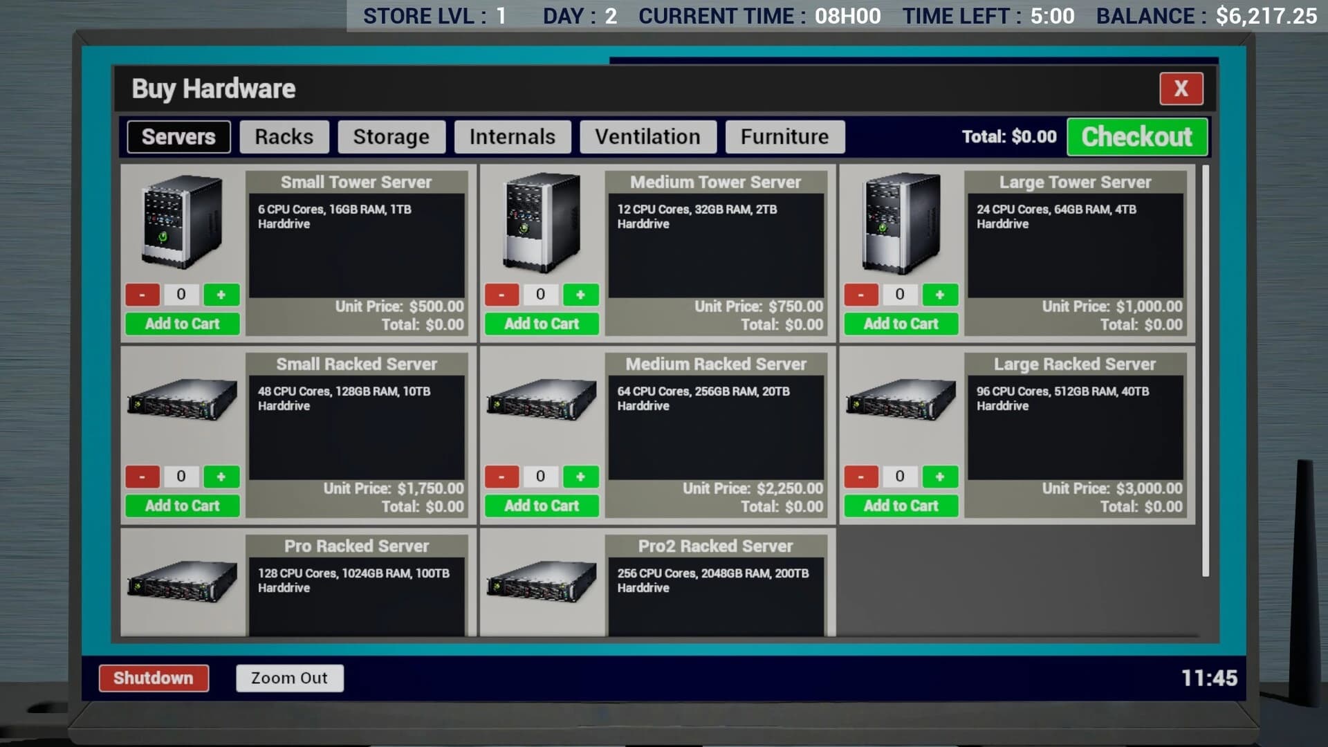 Basement Server Simulator screenshot 3