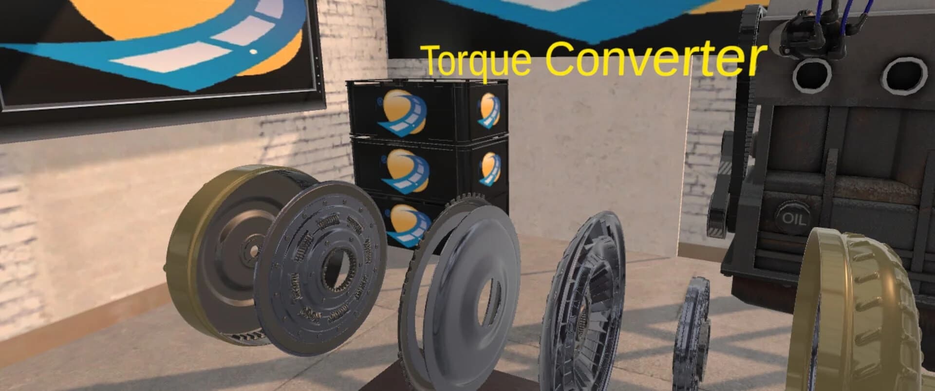 Basic Car Repair Garage VR screenshot 2