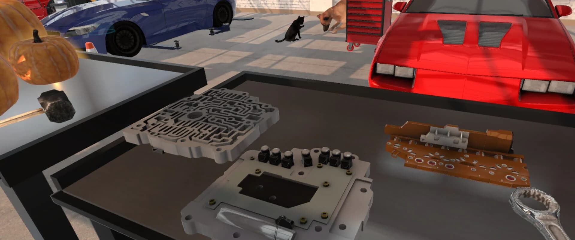Basic Car Repair Garage VR screenshot 1