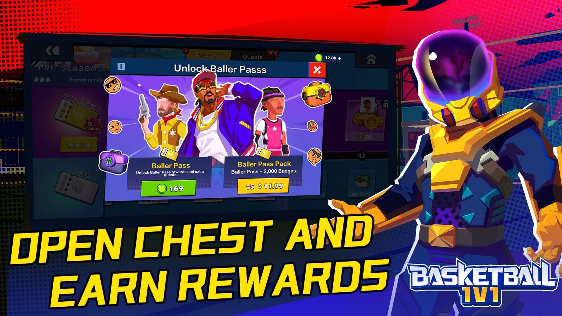 Basketball 1v1 screenshot 5