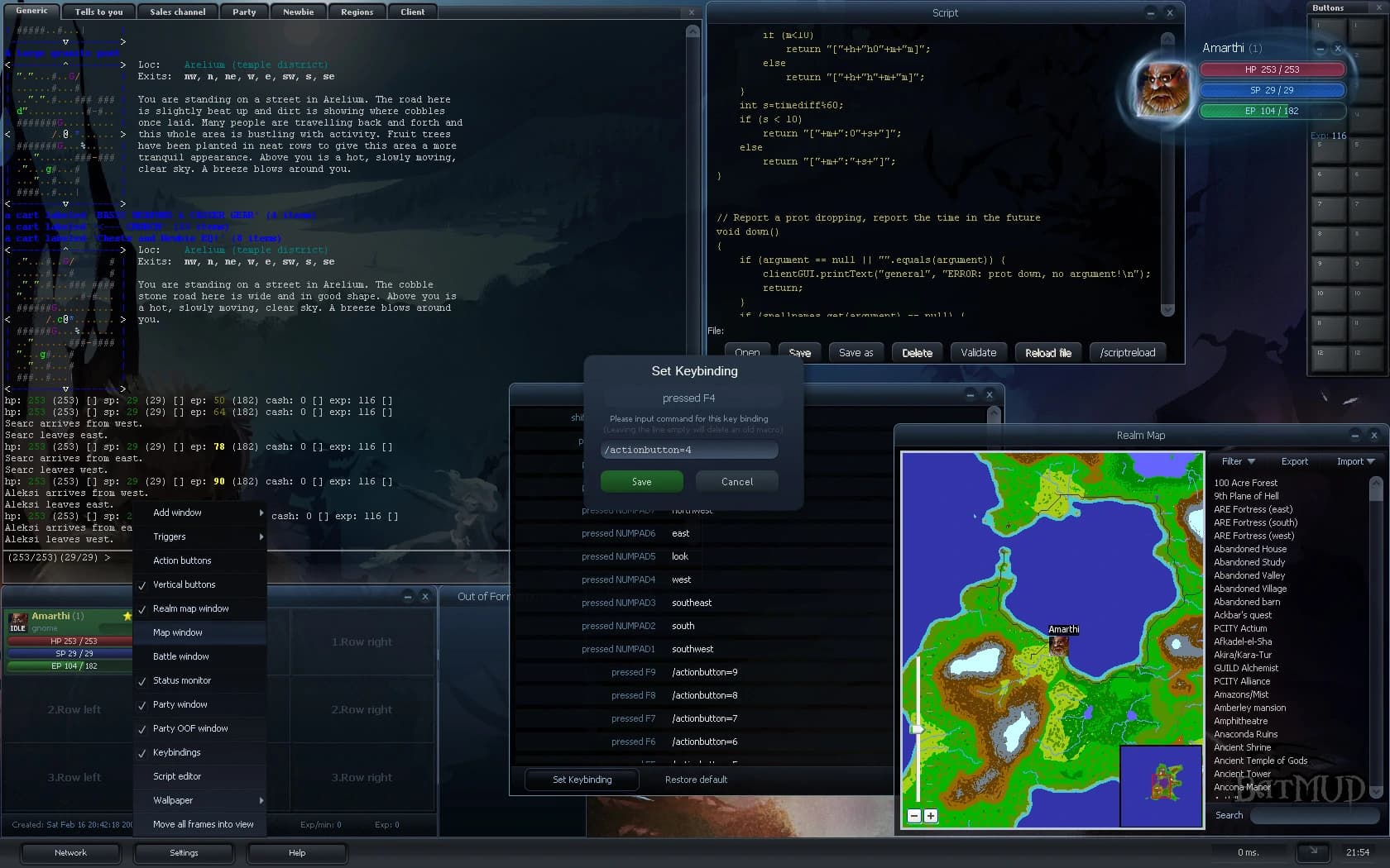 BatMUD screenshot 6