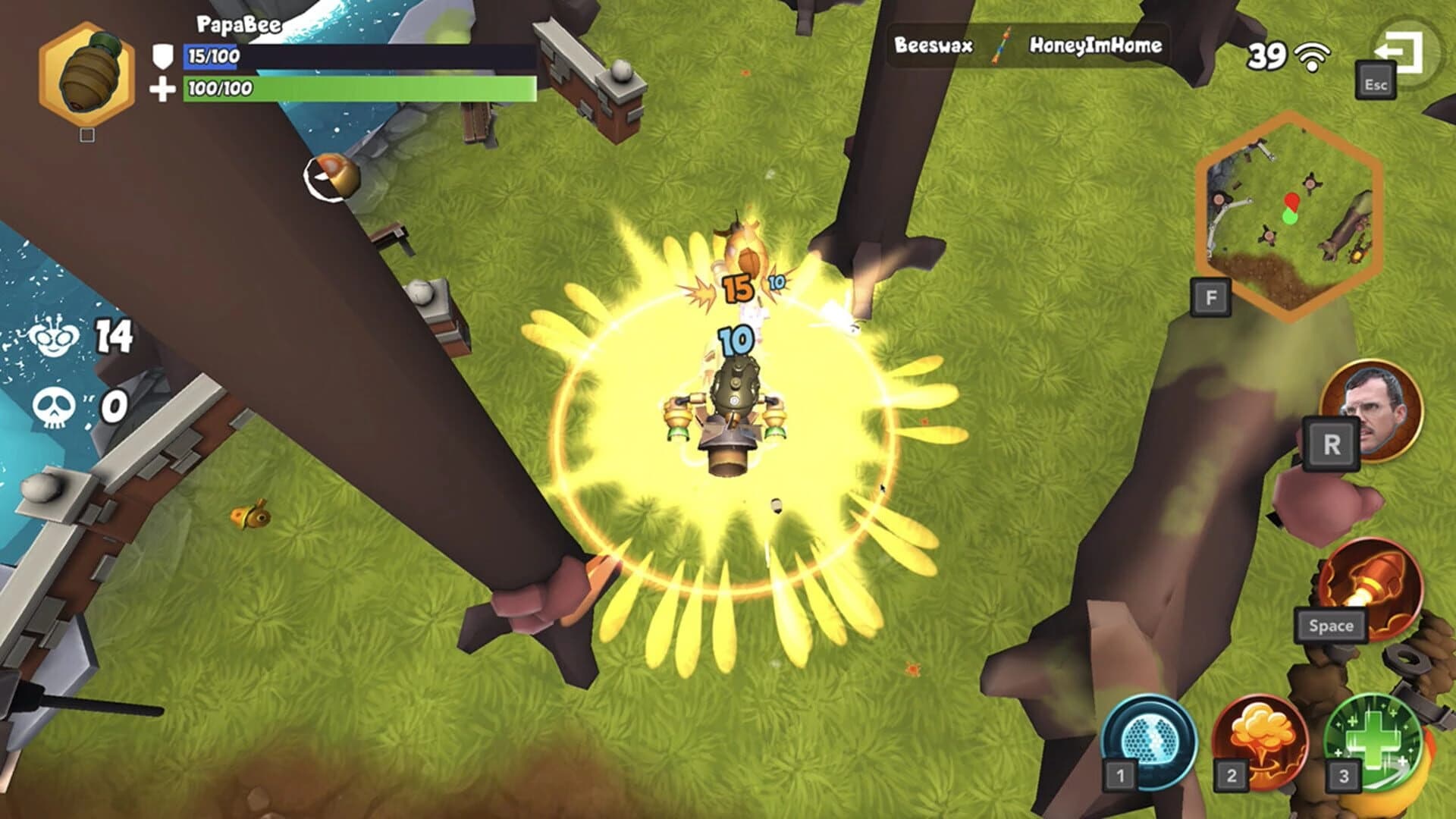Battle Bees Royale screenshot 1