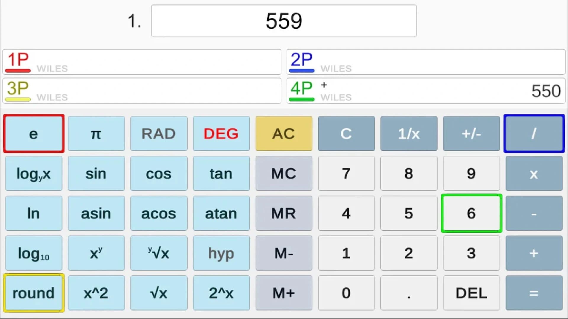Battle Calculator screenshot 1