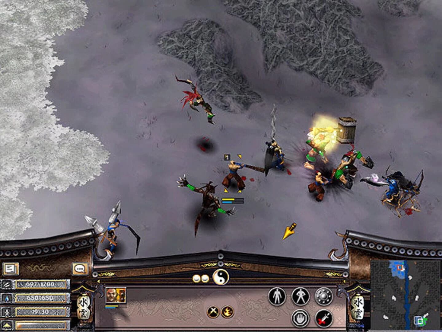 Battle Realms: Winter of the Wolf screenshot 1