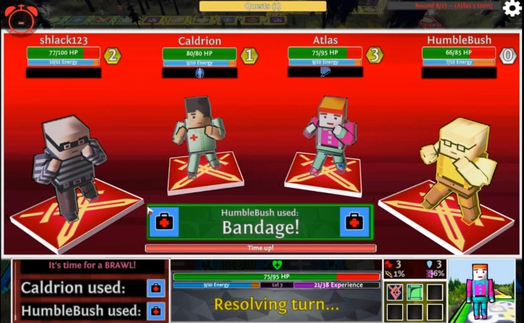 Battle Squares screenshot 1