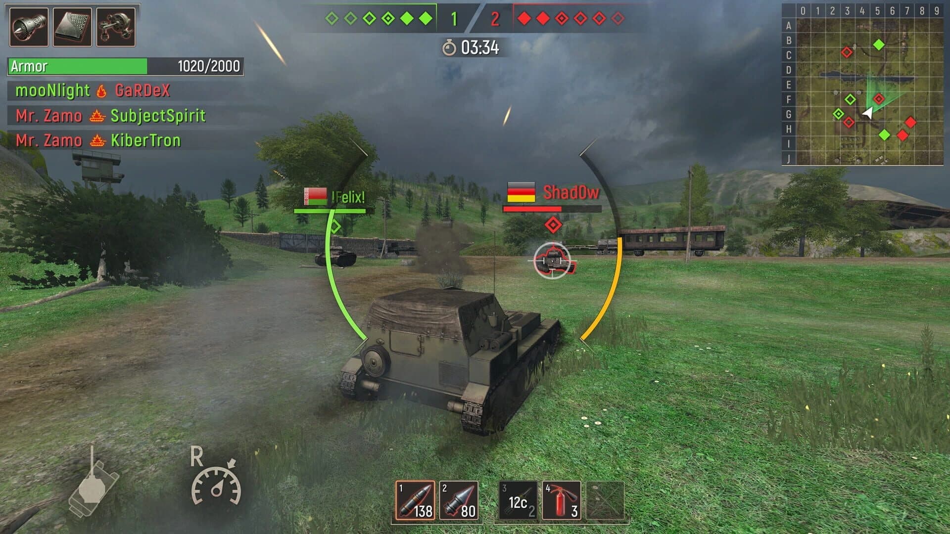 Battle Tanks: World War II screenshot 2