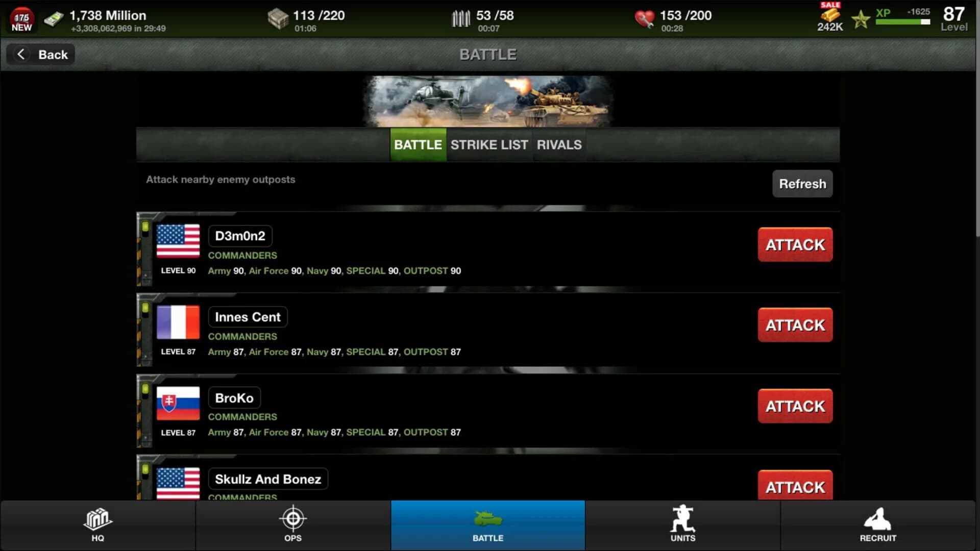 BattleCry: World At War screenshot 1