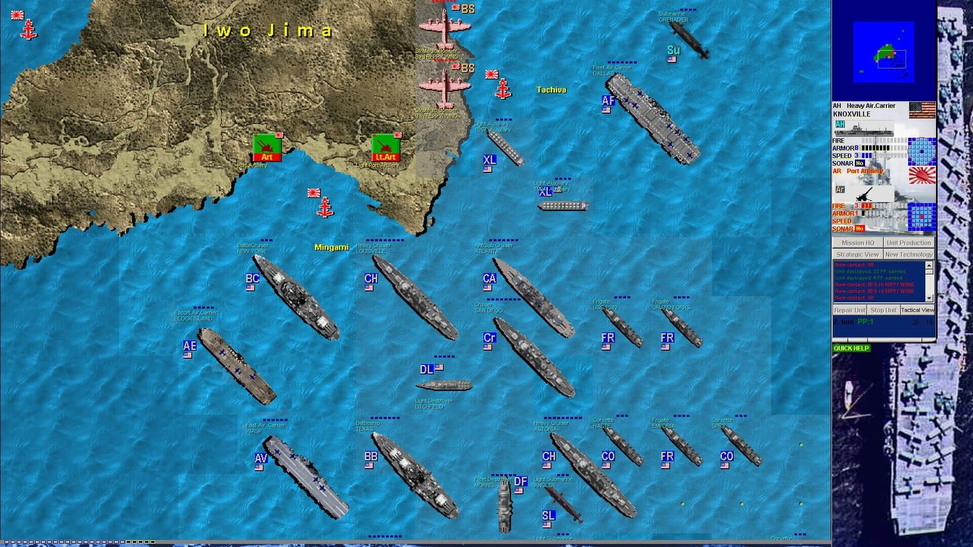 Battleships and Carriers: Pacific War screenshot 2