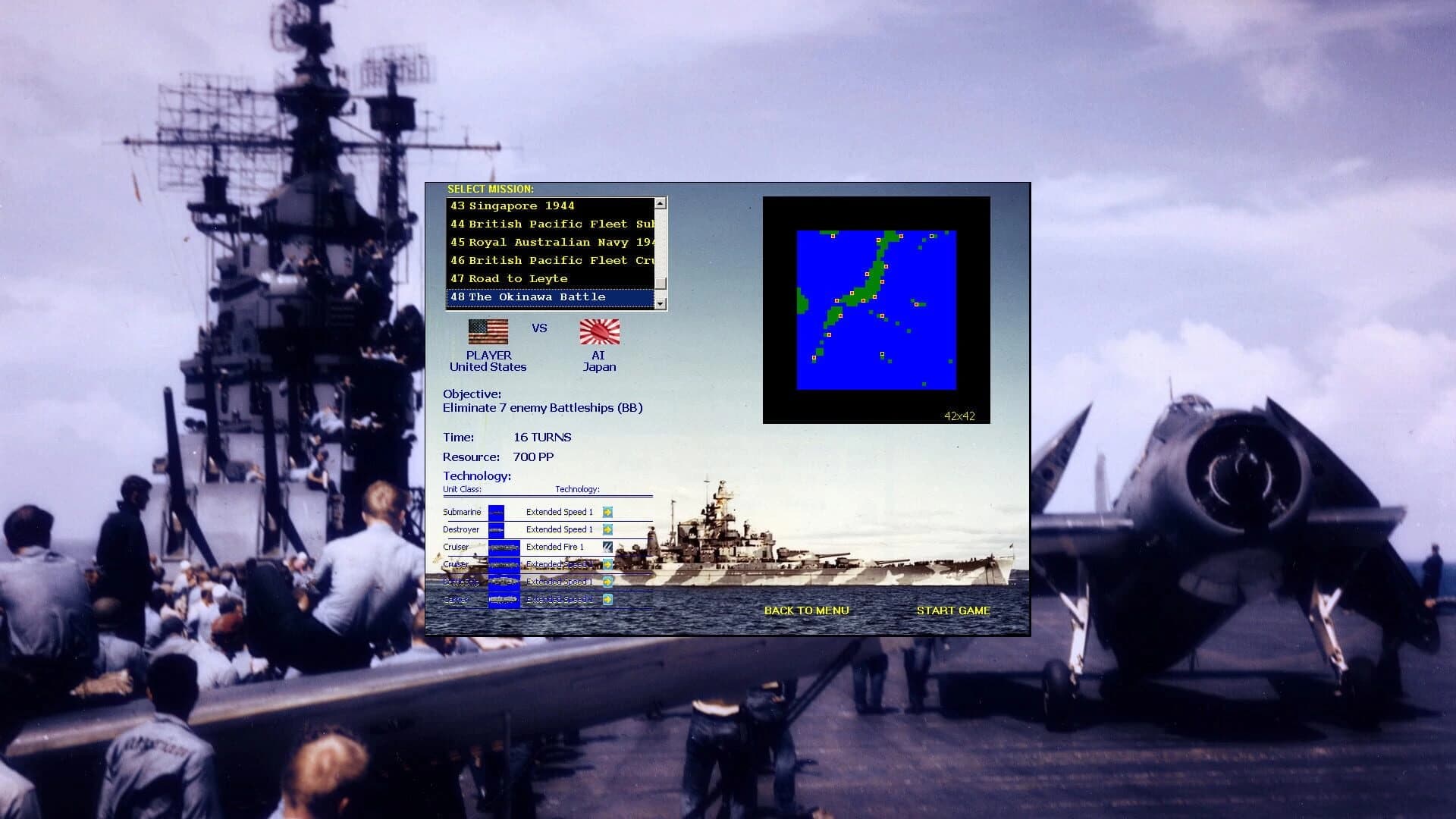 Battleships and Carriers: Pacific War screenshot 1