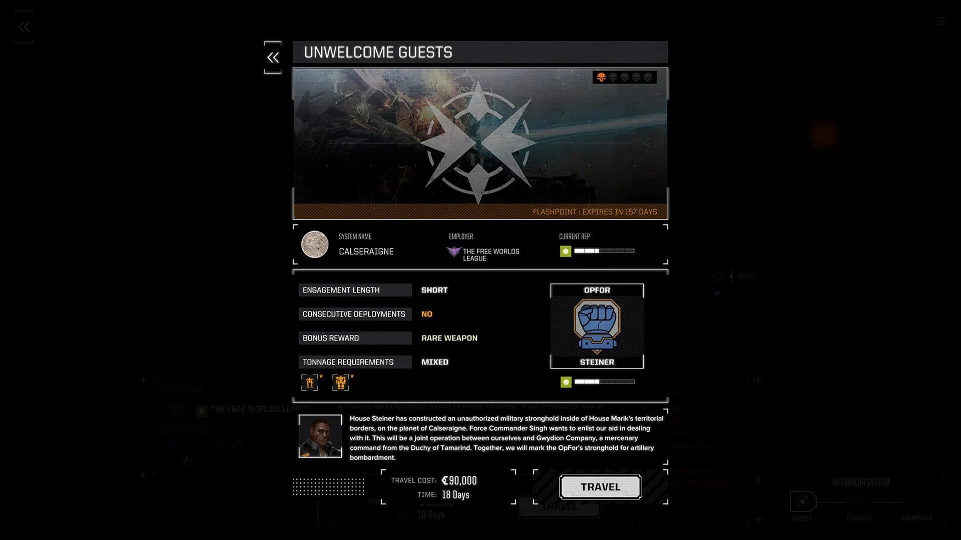 BattleTech: Flashpoint screenshot 1