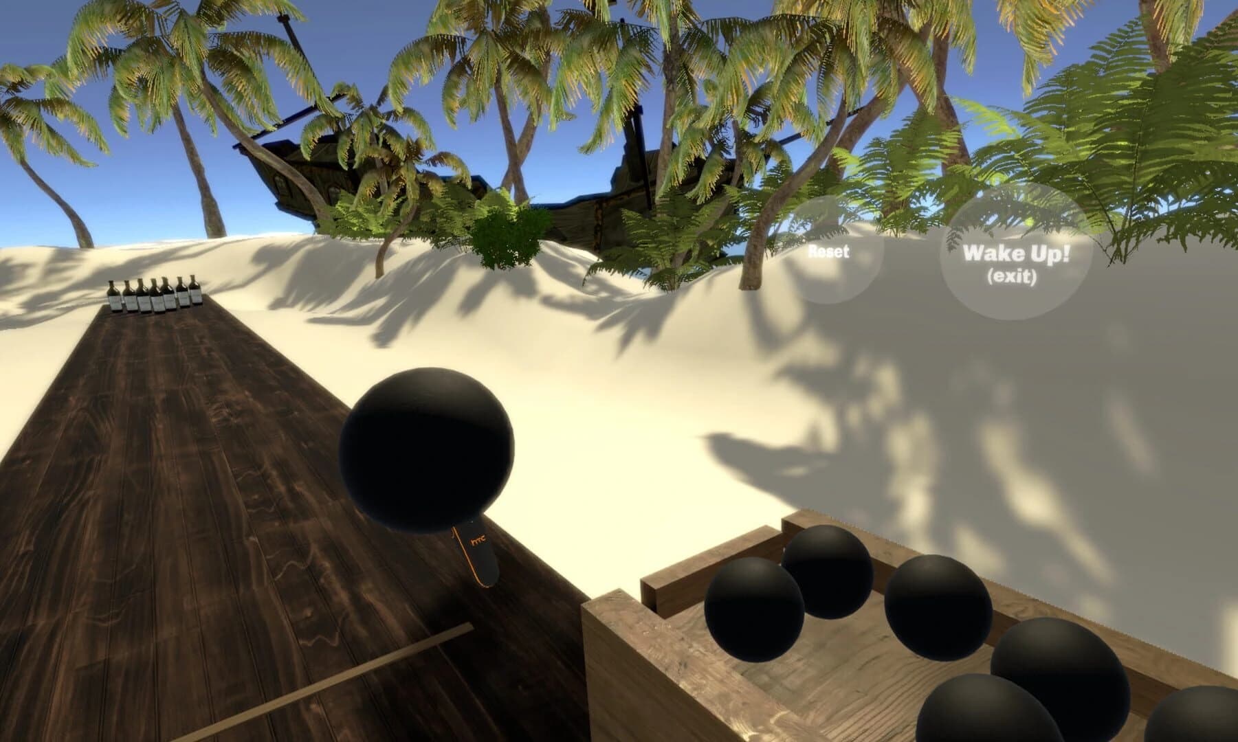 Beach Bowling Dream VR screenshot 3
