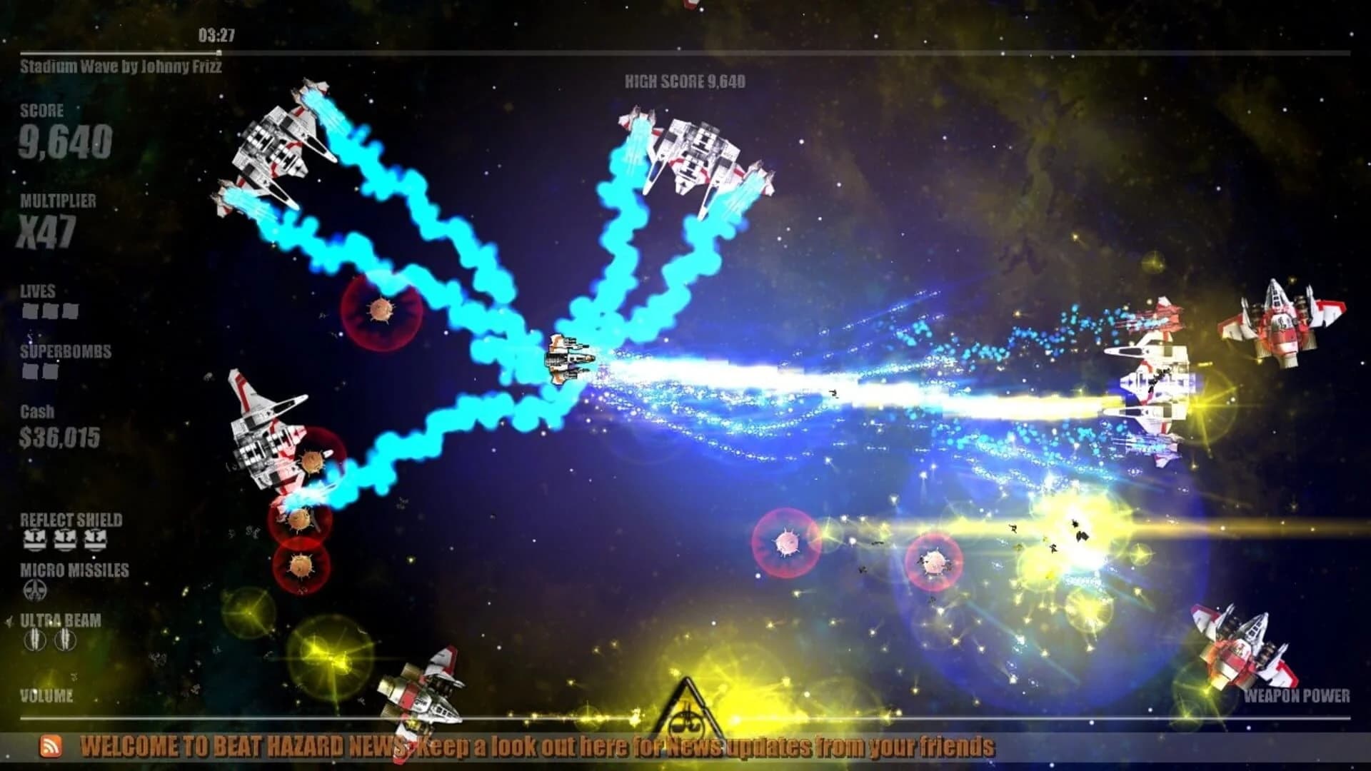 Beat Hazard Ultra screenshot 4