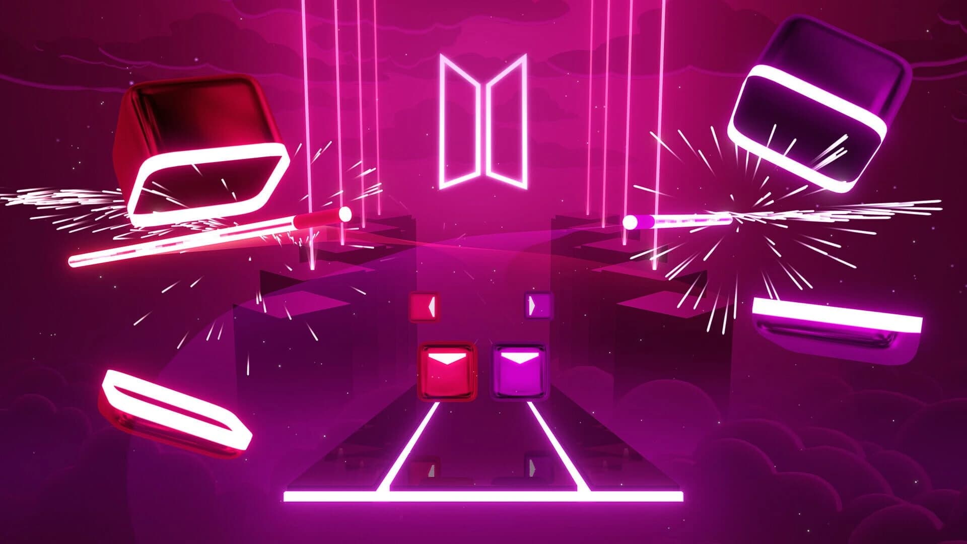 Beat Saber: BTS - "Boy With Luv (feat. Halsey)" screenshot 2