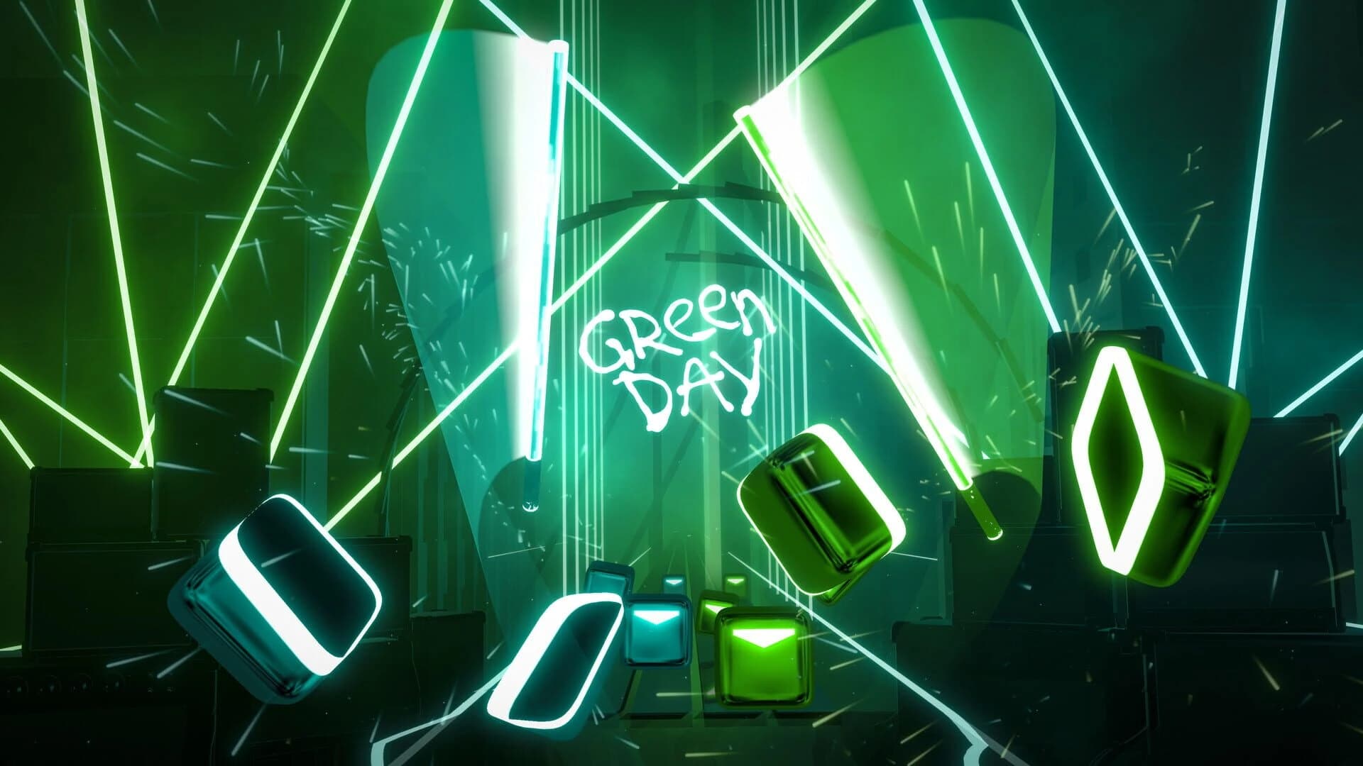 Beat Saber: Green Day - "Fire, Ready, Aim" screenshot 1