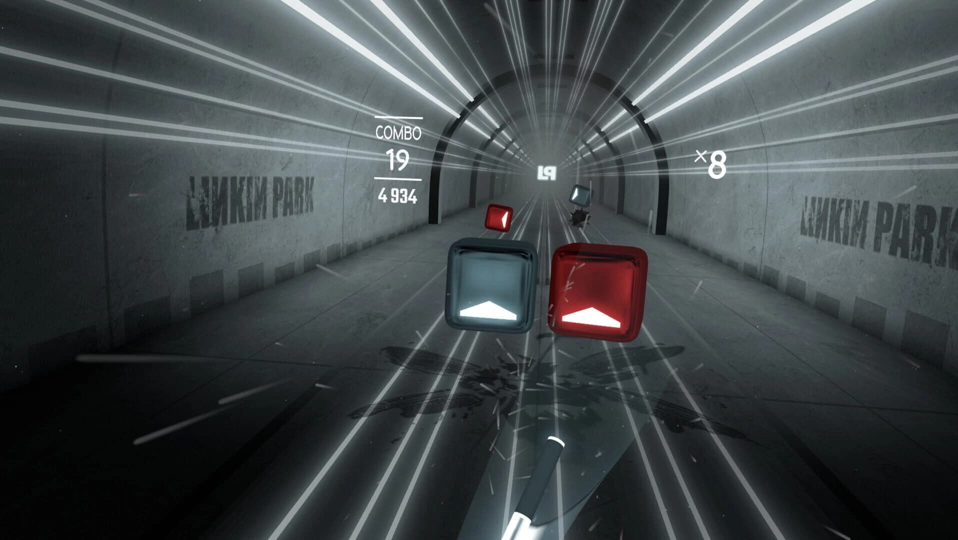 Beat Saber: Linkin Park - "Papercut" screenshot 1