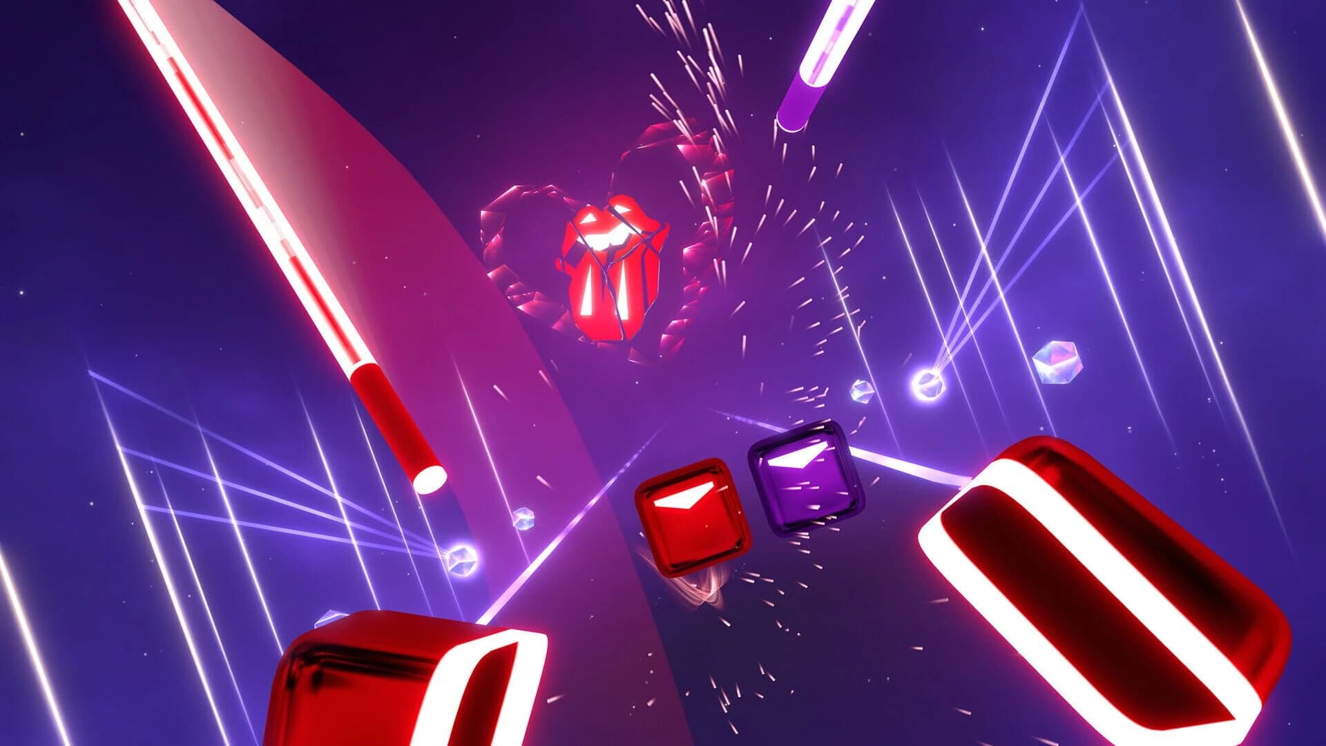 Beat Saber: The Rolling Stones - "Angry" screenshot 2