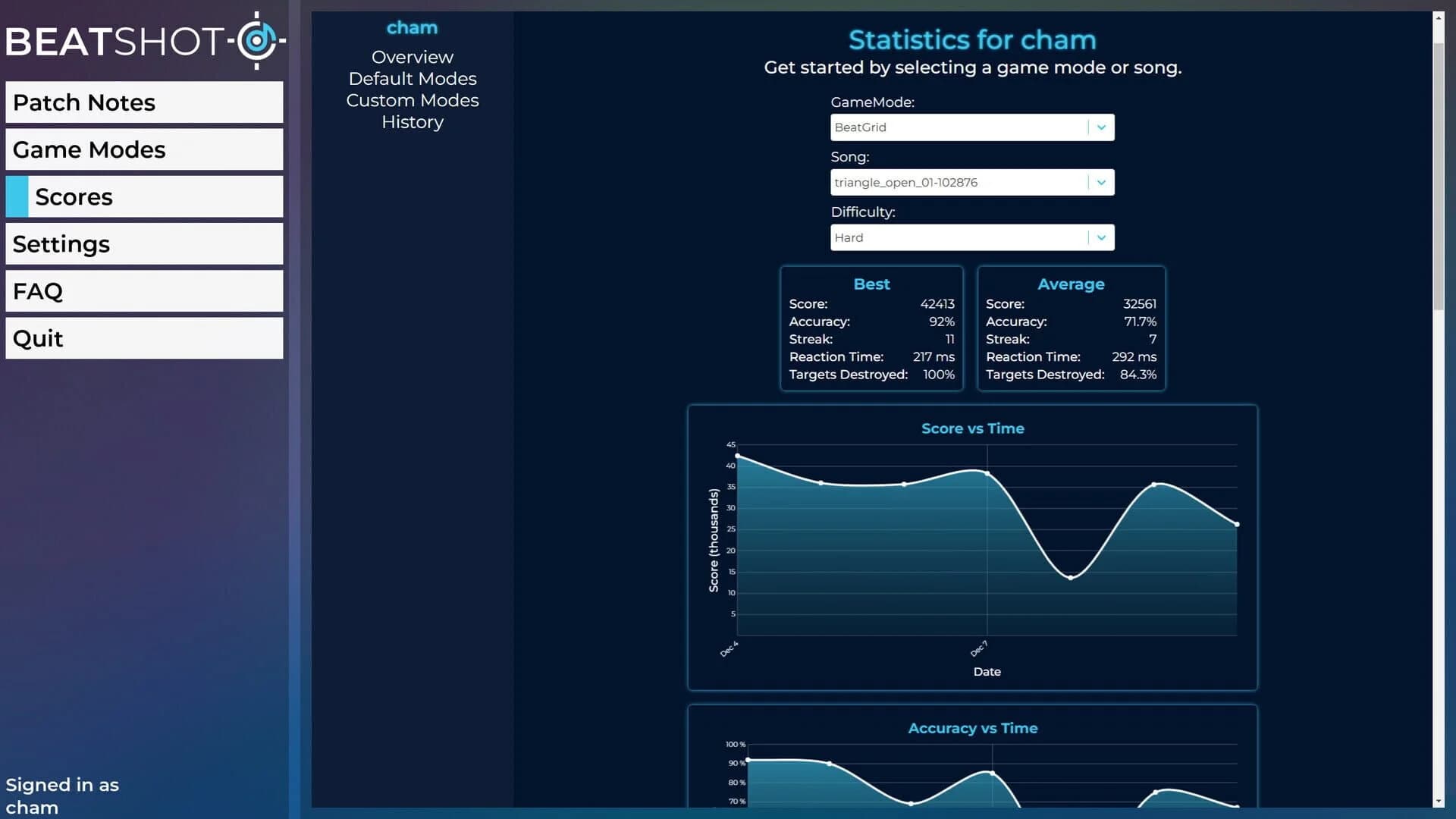 BeatShot screenshot 1