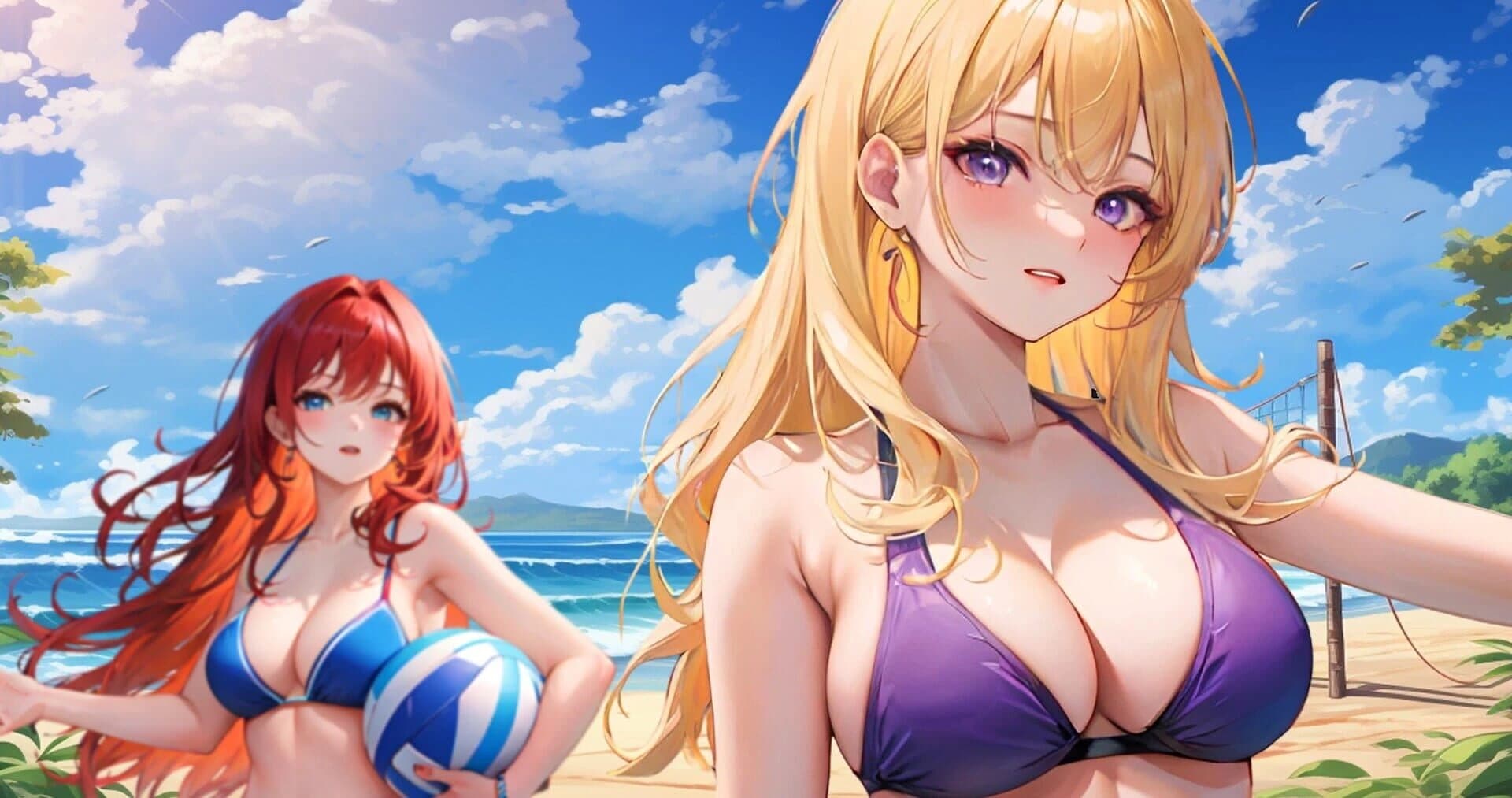 Beautiful Sakura: Volleyball Club screenshot 1