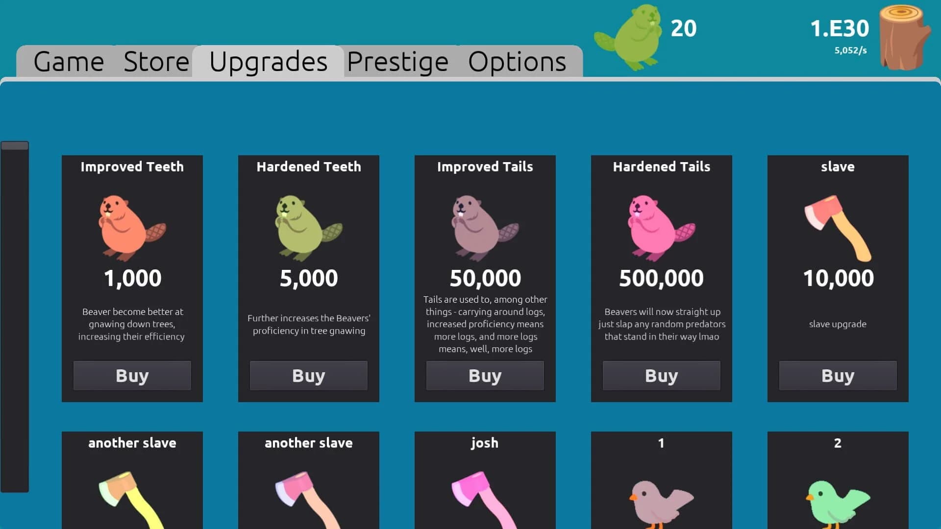 Beaver Clicker screenshot 5