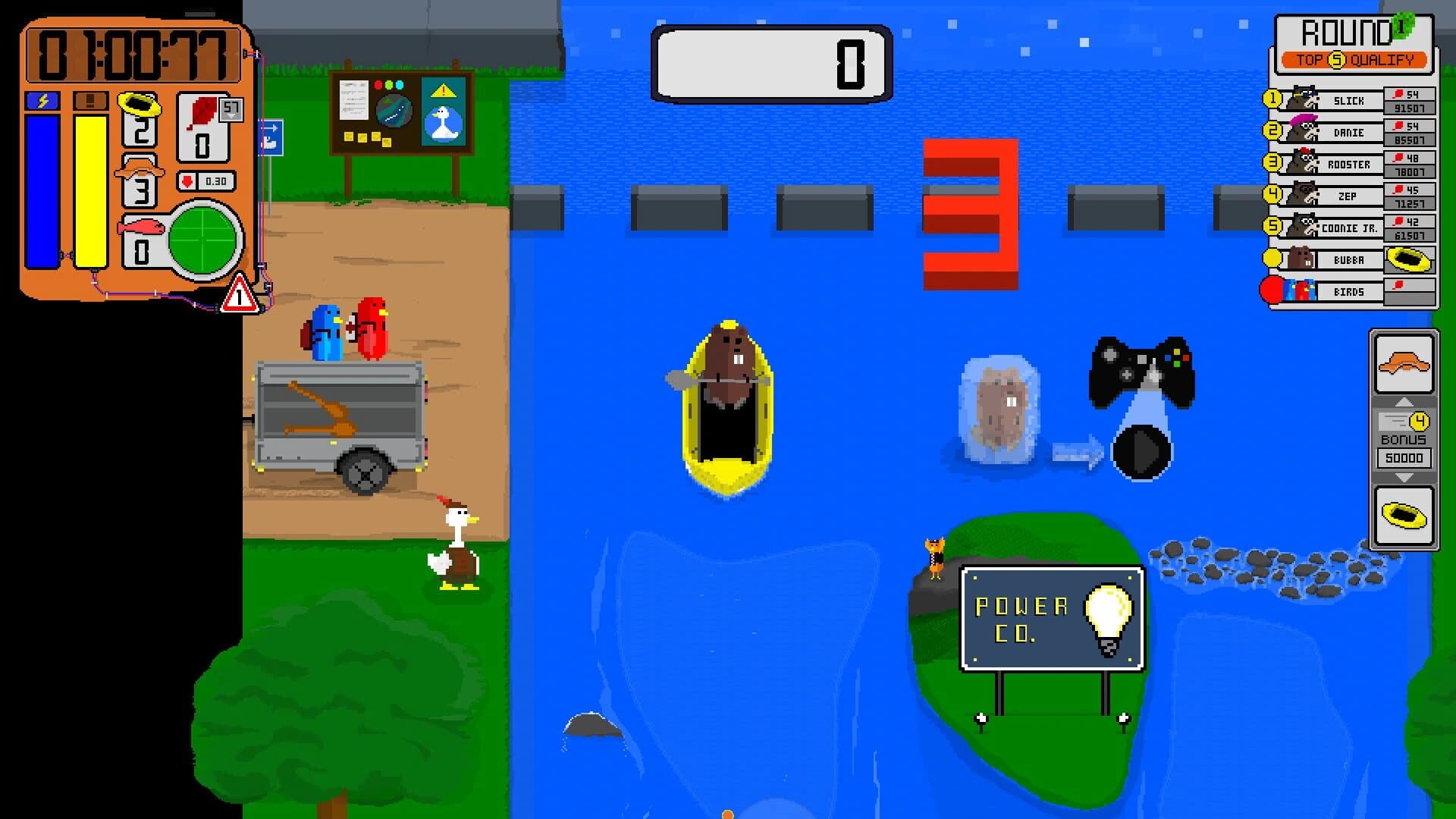 Beaver Fun River Run: Steam Edition screenshot 5