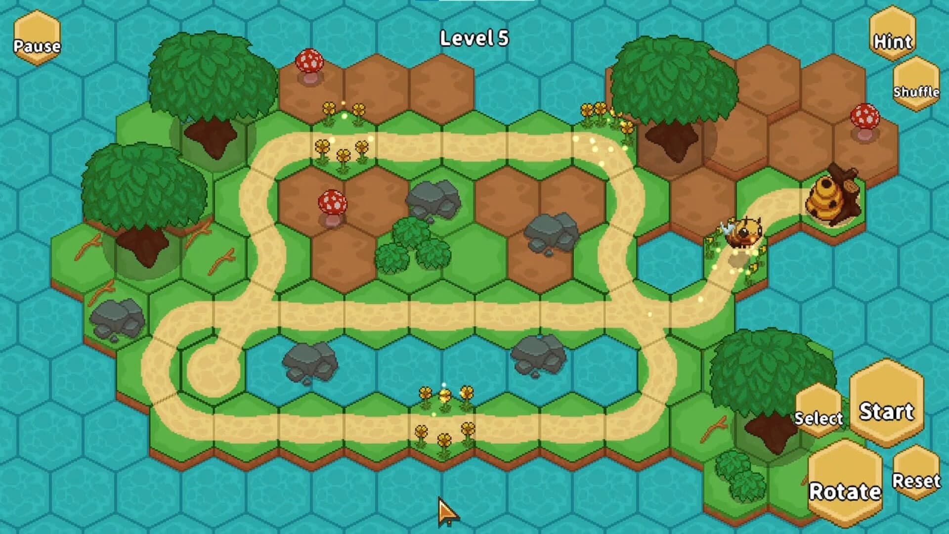 Bee Flowers: Save the Garden screenshot 4