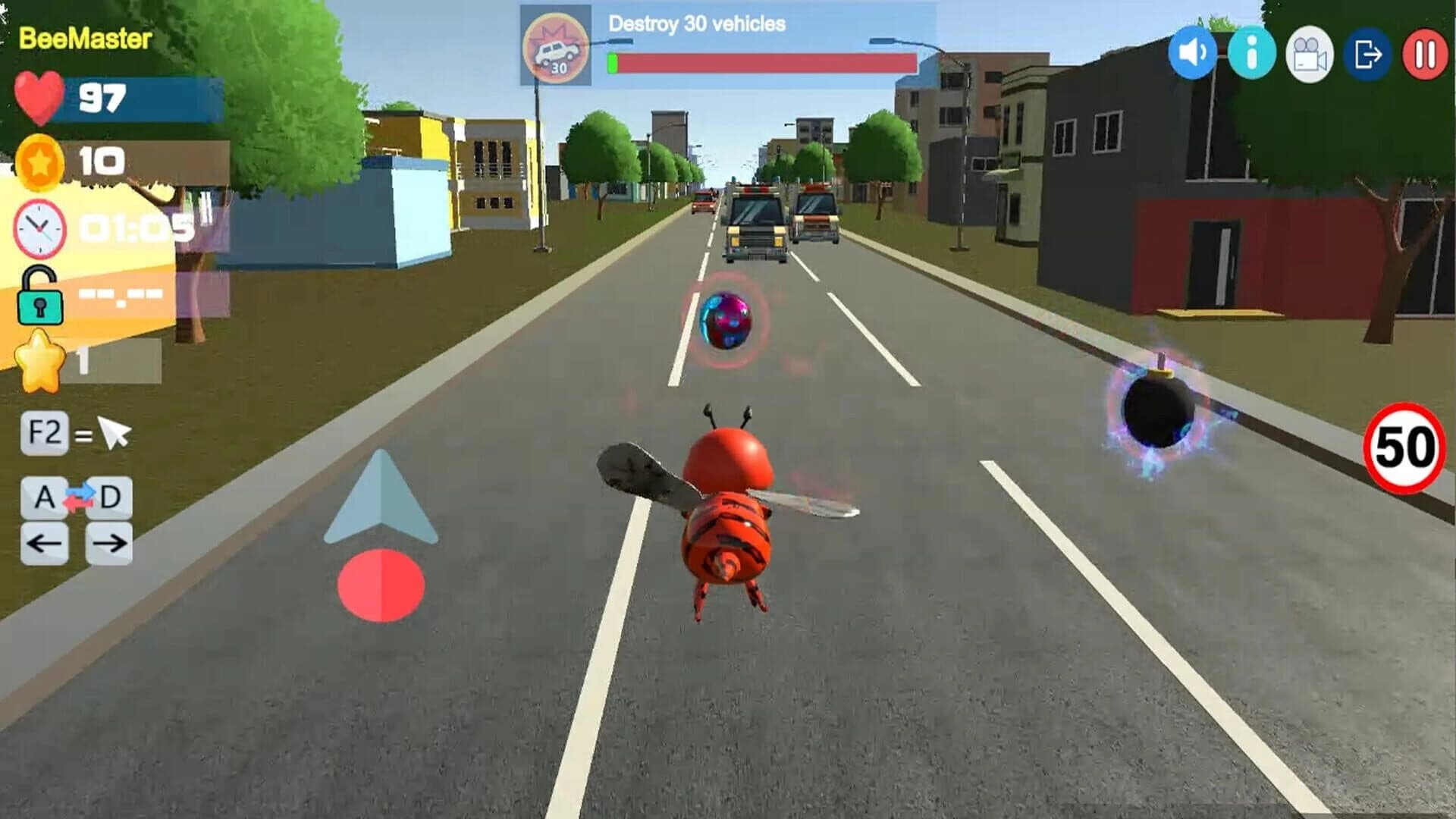 Bee Master screenshot 1