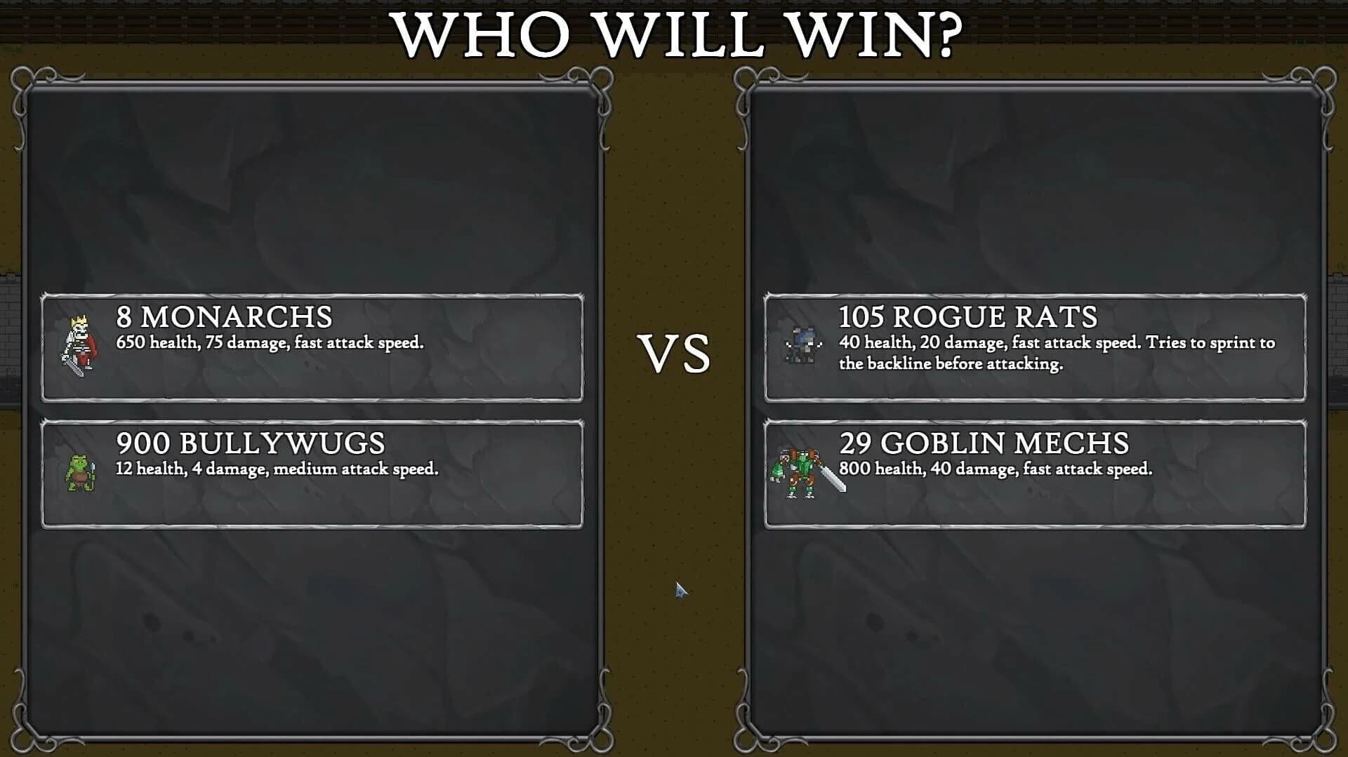 Behold Battle screenshot 1