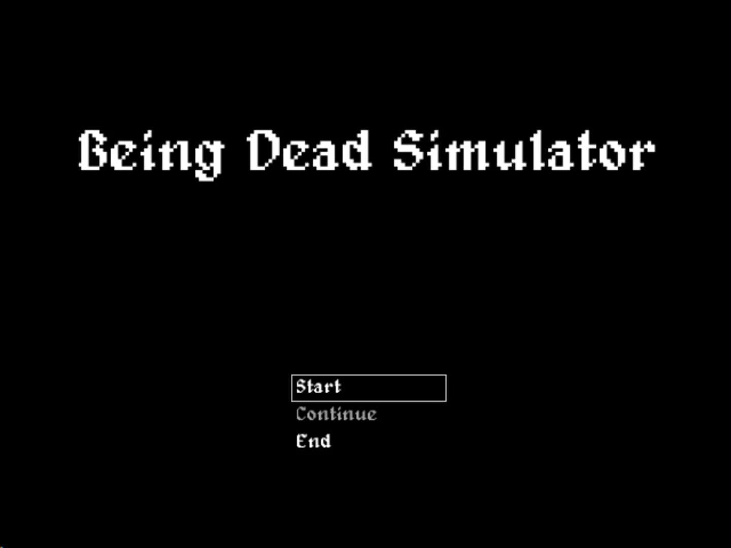 Being Dead Simulator screenshot 1