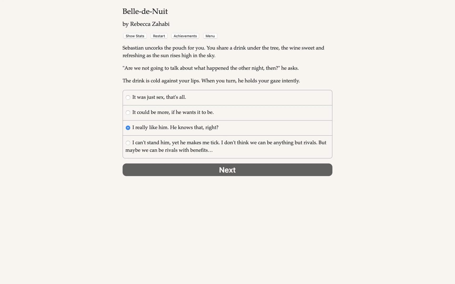 Belle-de-Nuit screenshot 3