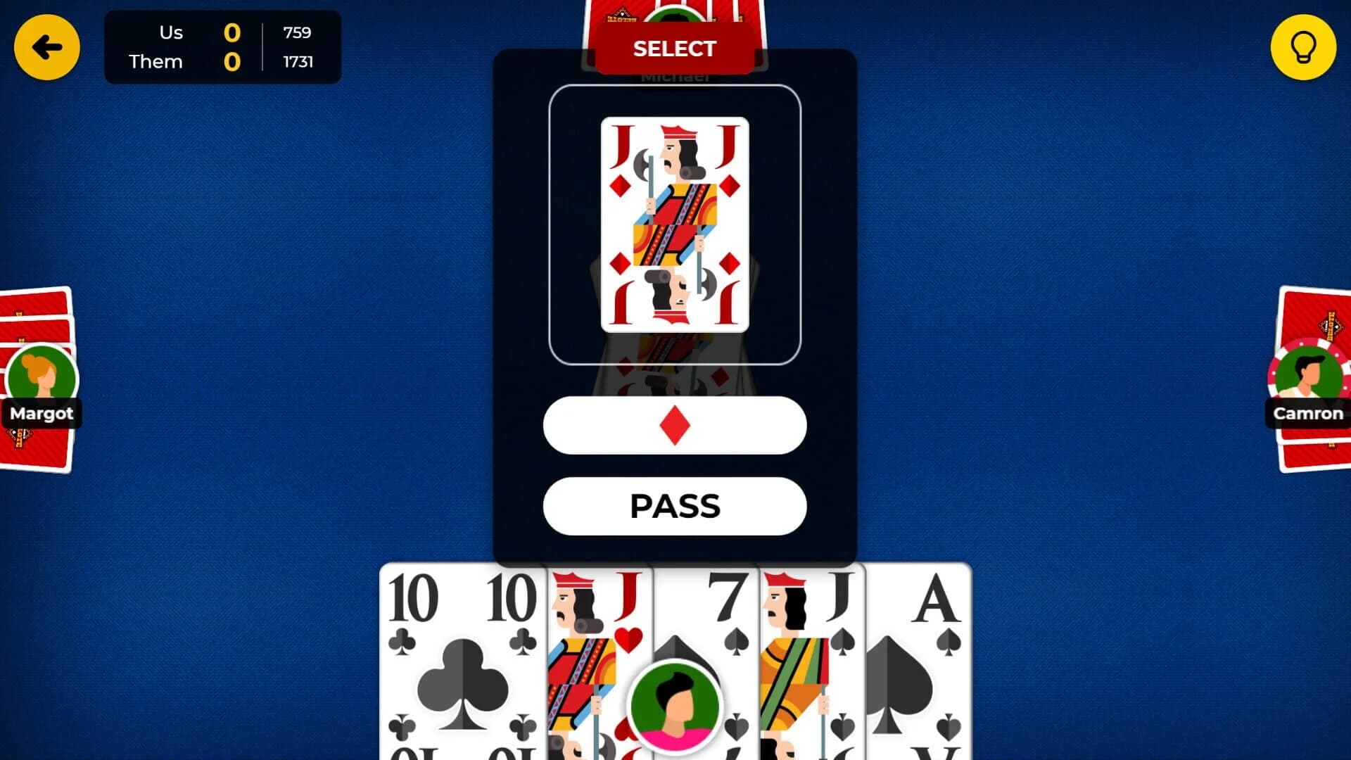 Belote 3 in 1 screenshot 4