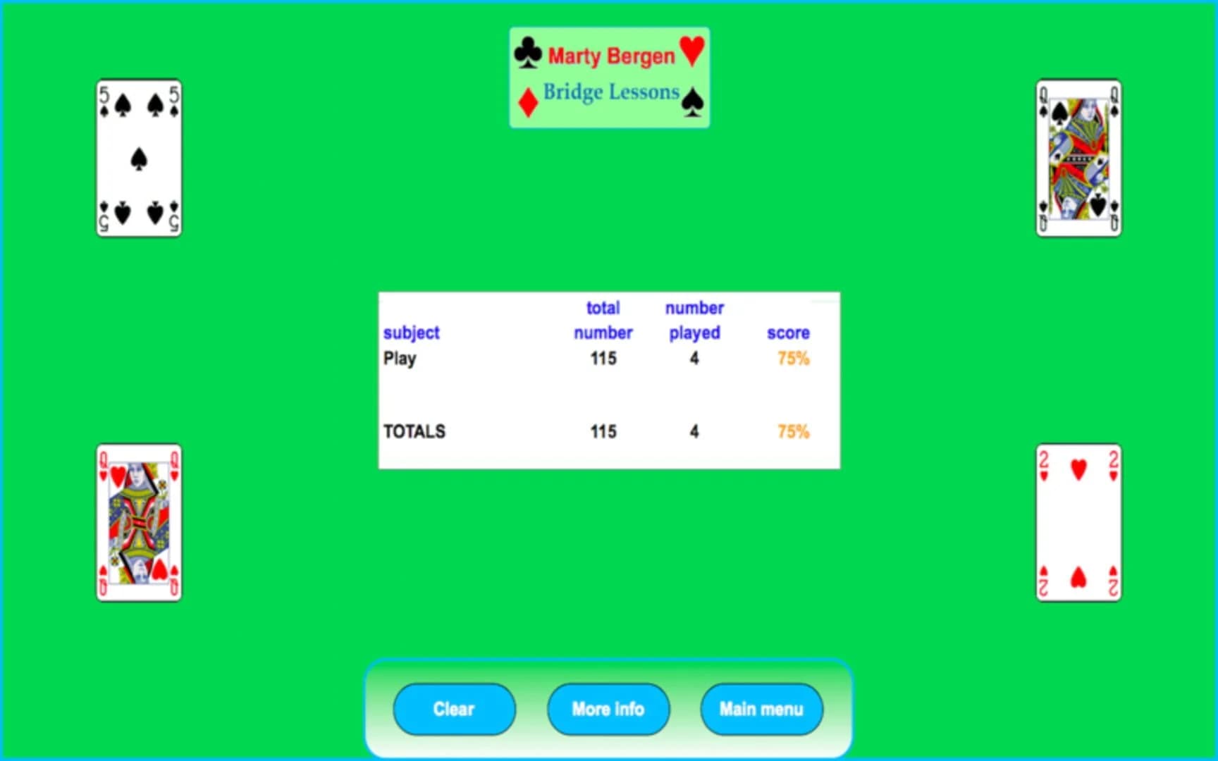 Bergen Bridge Beginner 1 screenshot 1