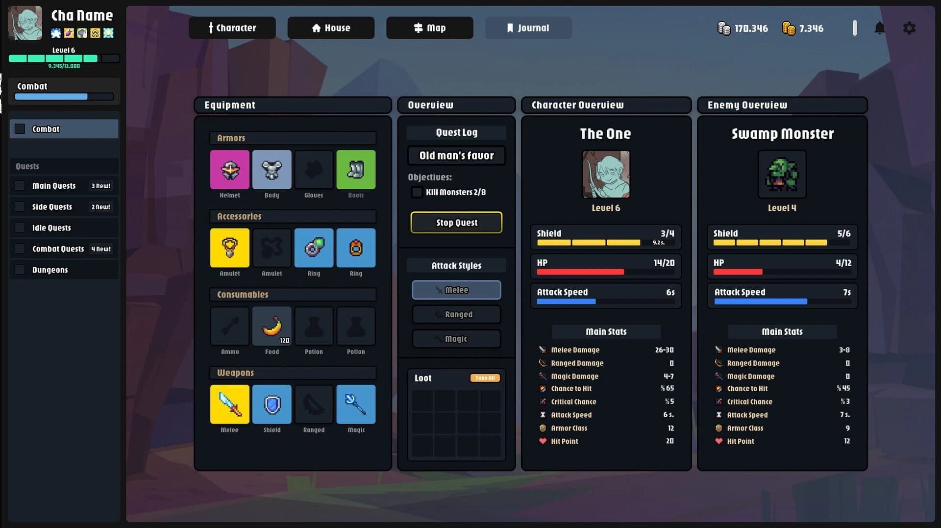 Between Adventures Idle screenshot 2