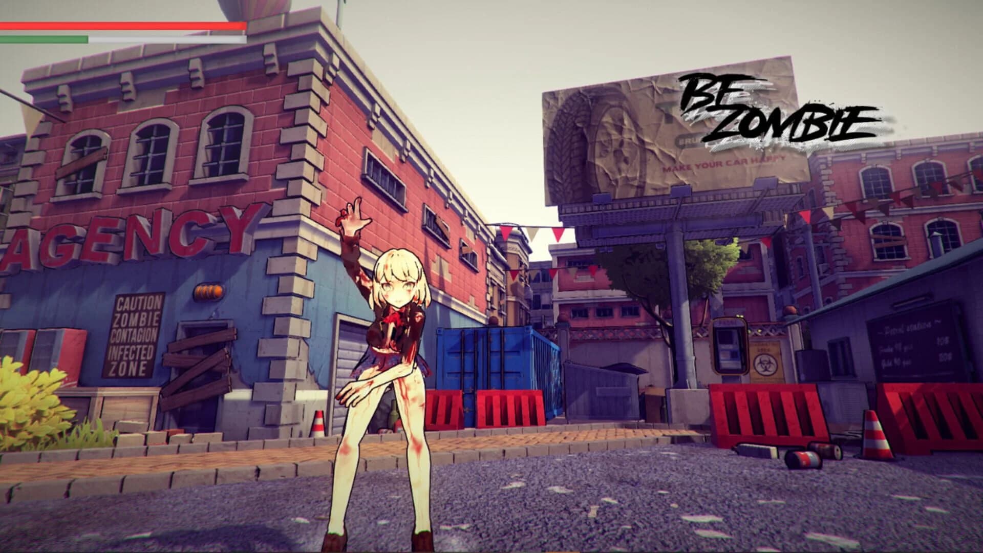 BeZombie Anime Invasion screenshot 4