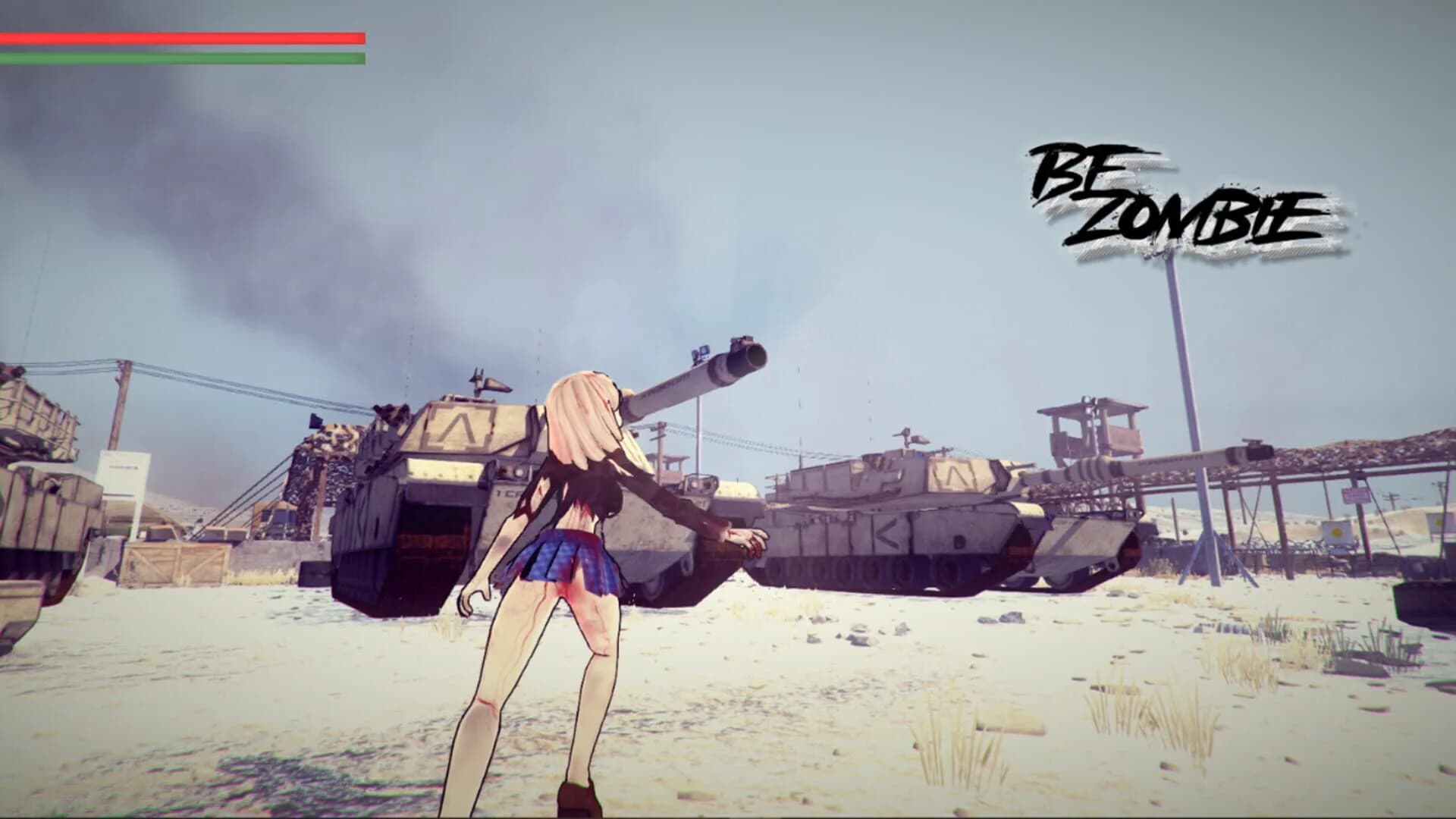 BeZombie Anime Invasion screenshot 1