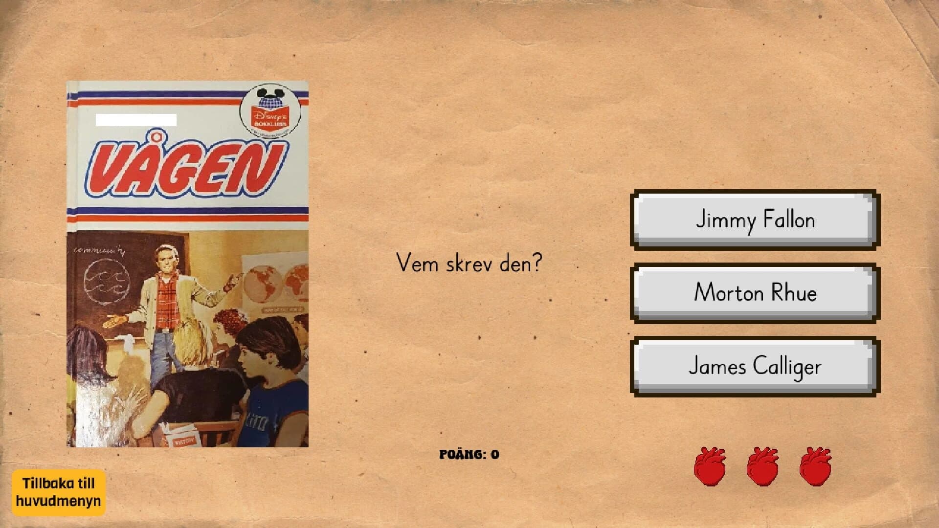 Biblioteksspel screenshot 4