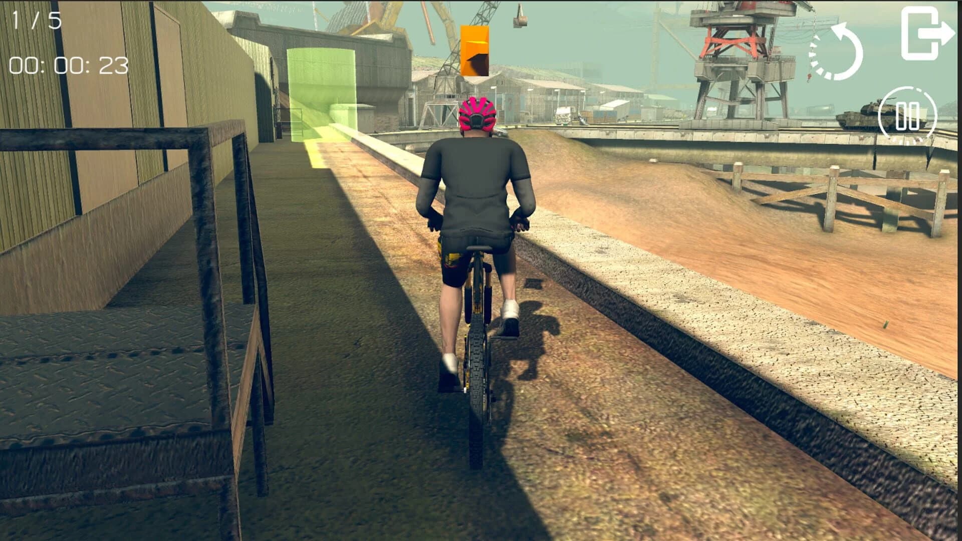 Bicycle Challage: Wastelands screenshot 3