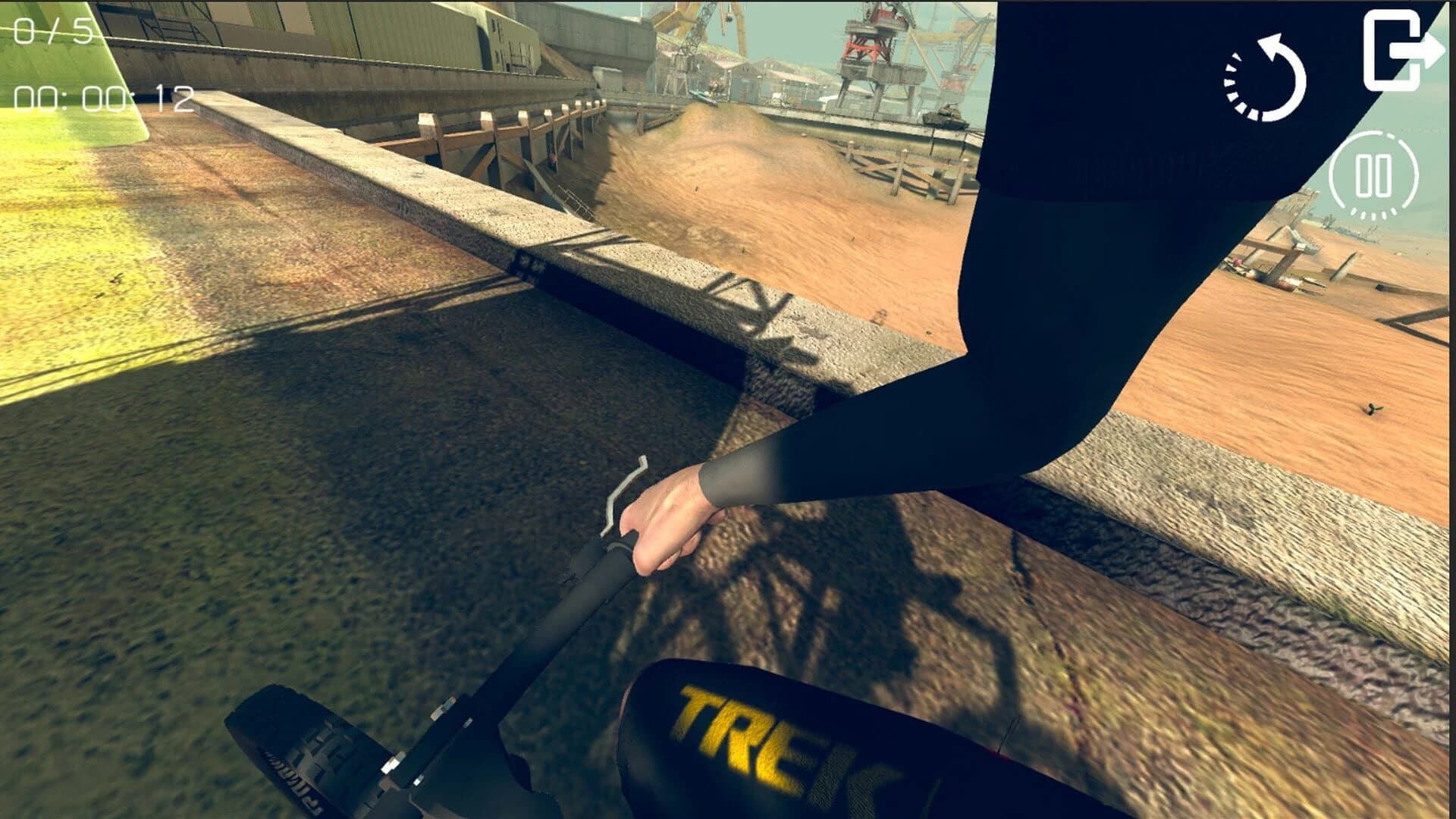Bicycle Challage: Wastelands screenshot 2