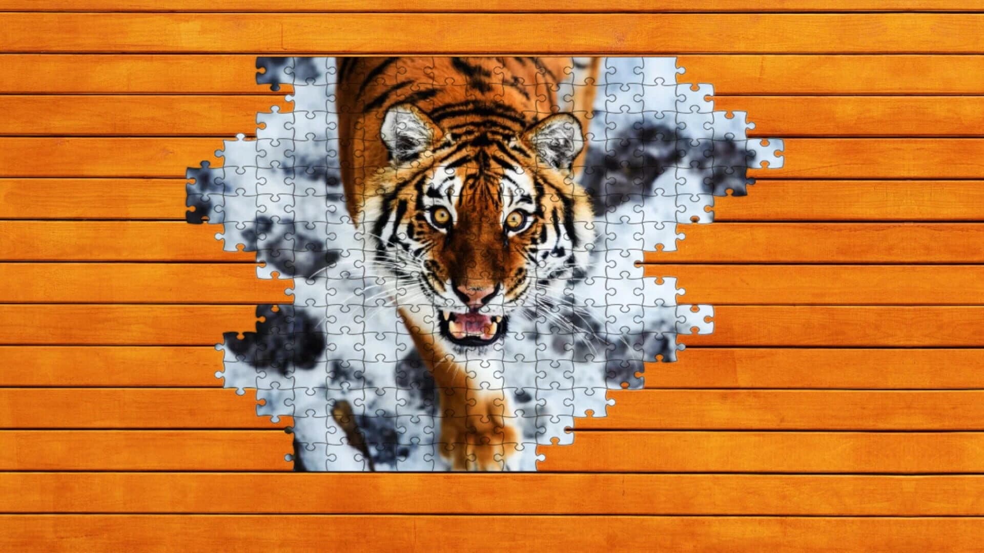 Big Cat Jigsaw Quest screenshot 1