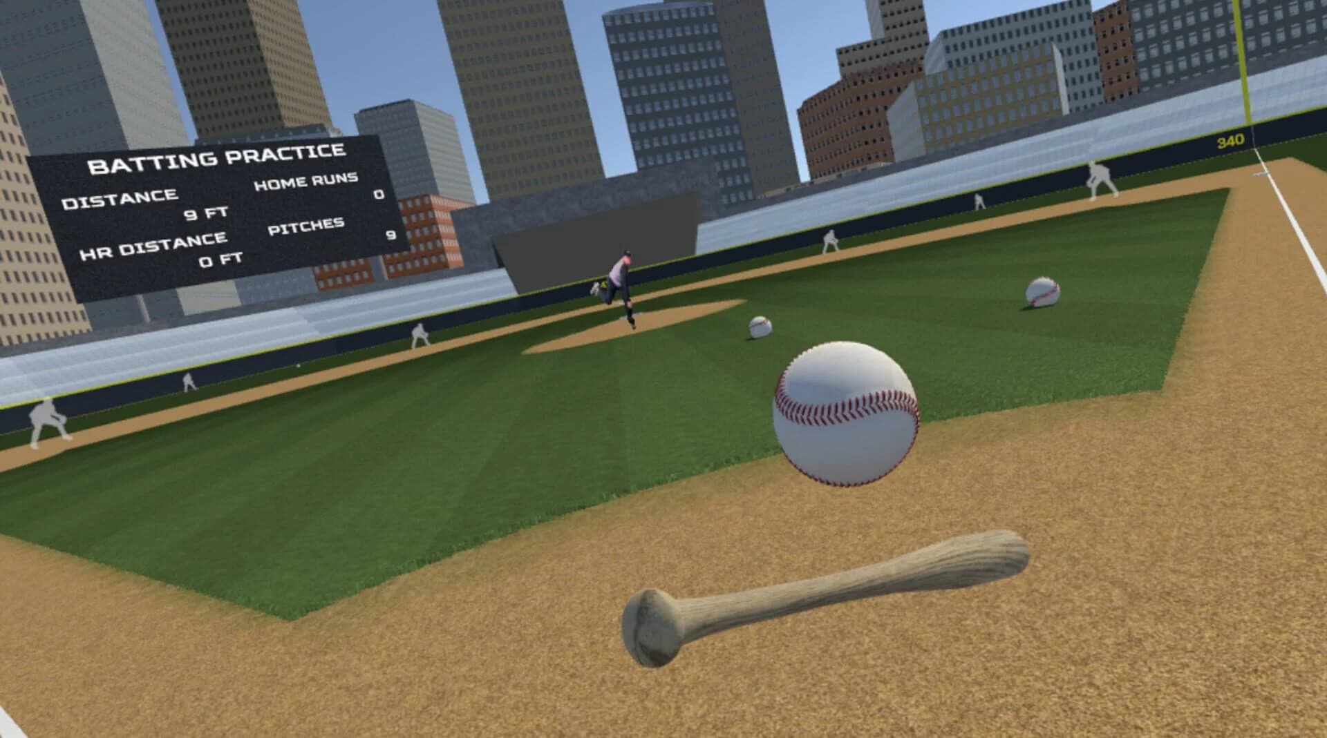 Big Hit VR Baseball screenshot 4