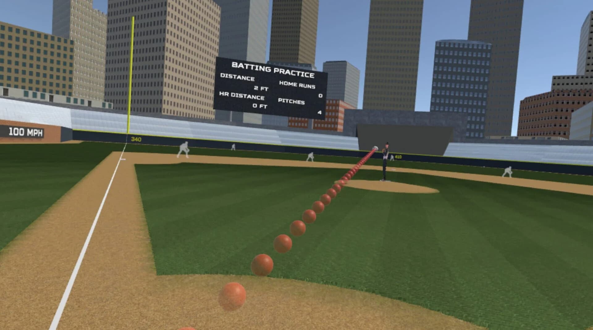Big Hit VR Baseball screenshot 3