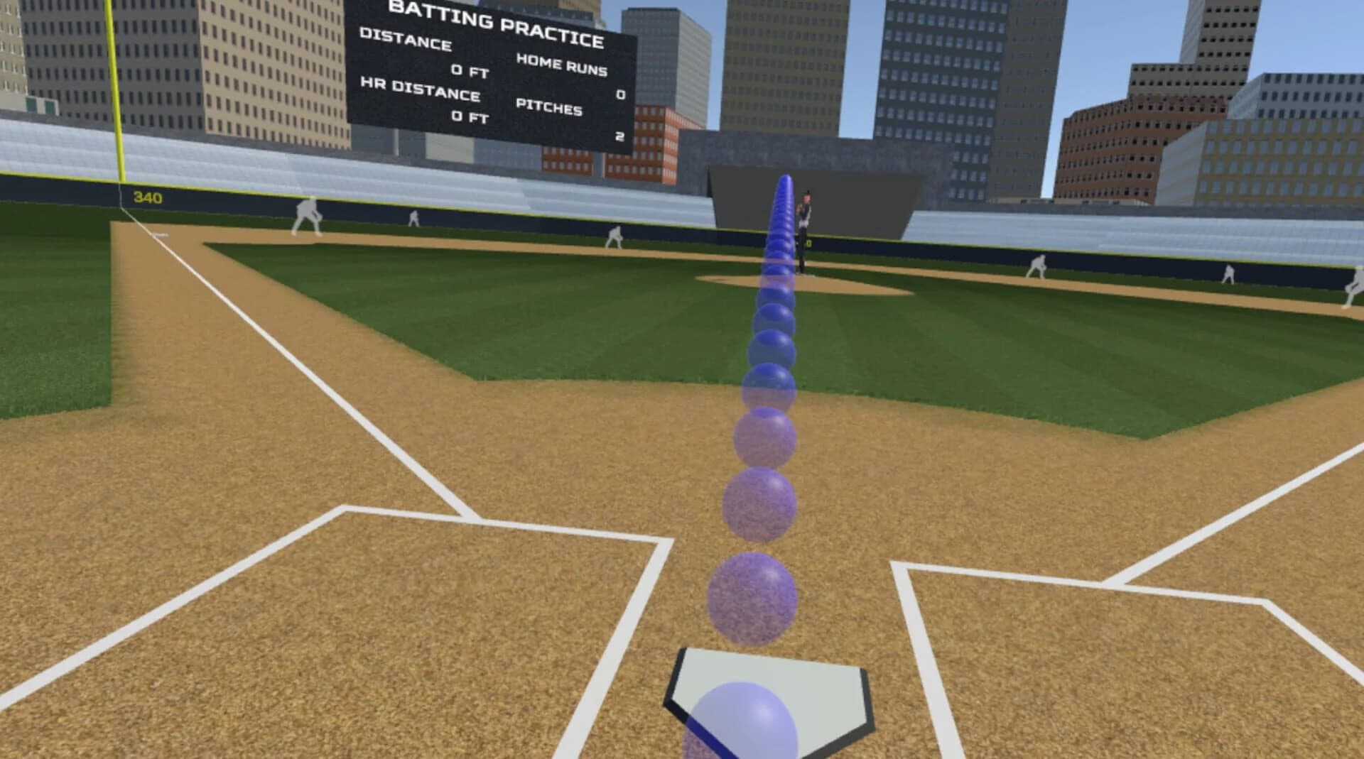 Big Hit VR Baseball screenshot 2