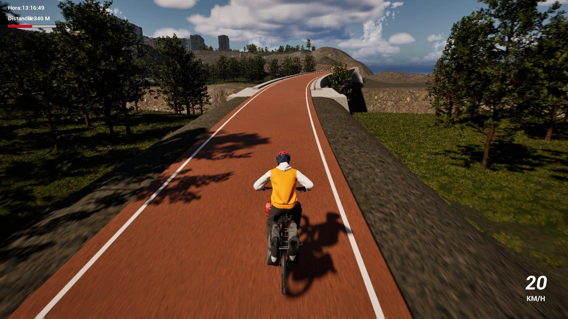 Bikepacking Simulator screenshot 1
