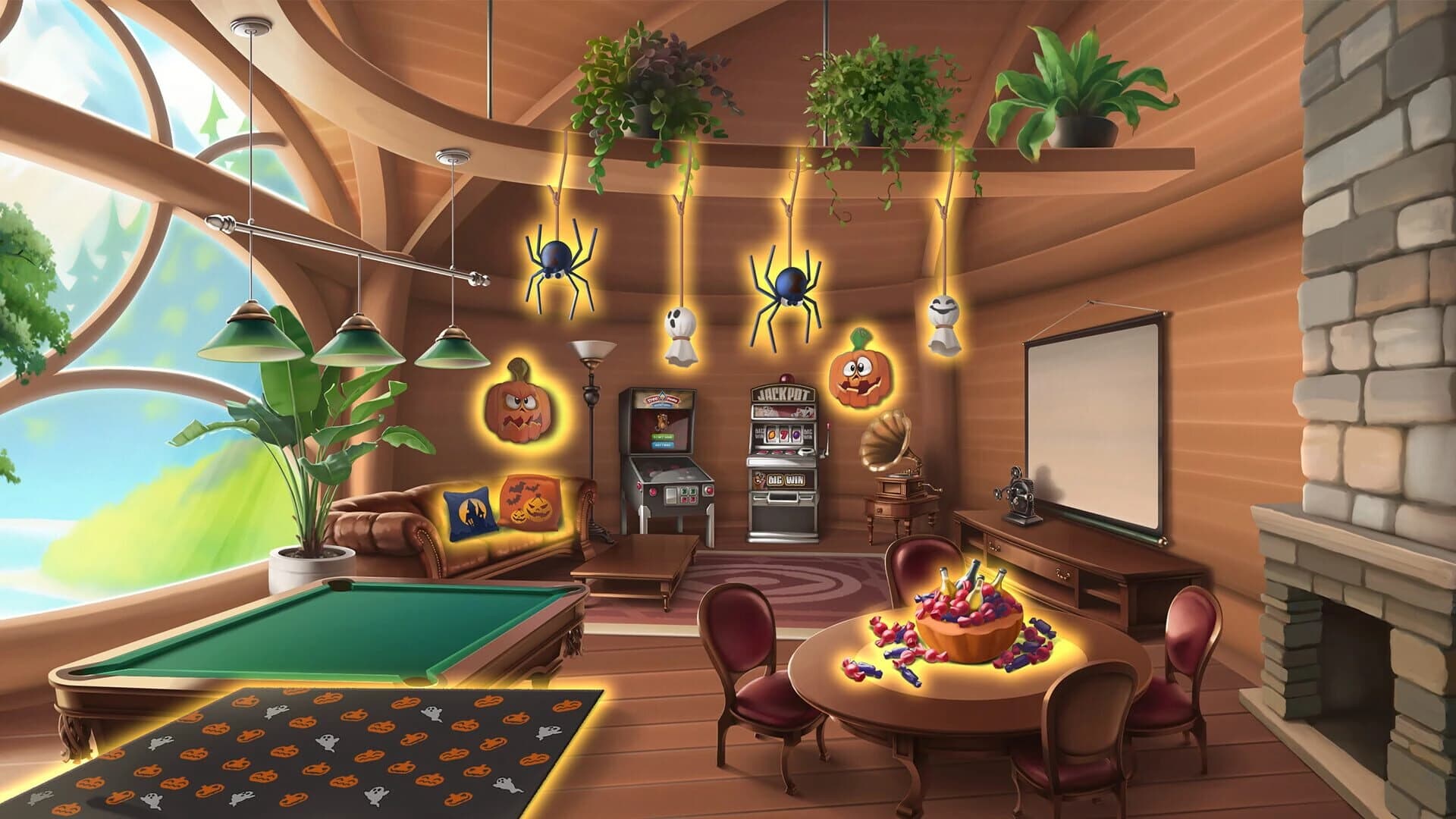 Bingo Beavers: Halloween Decorations screenshot 3