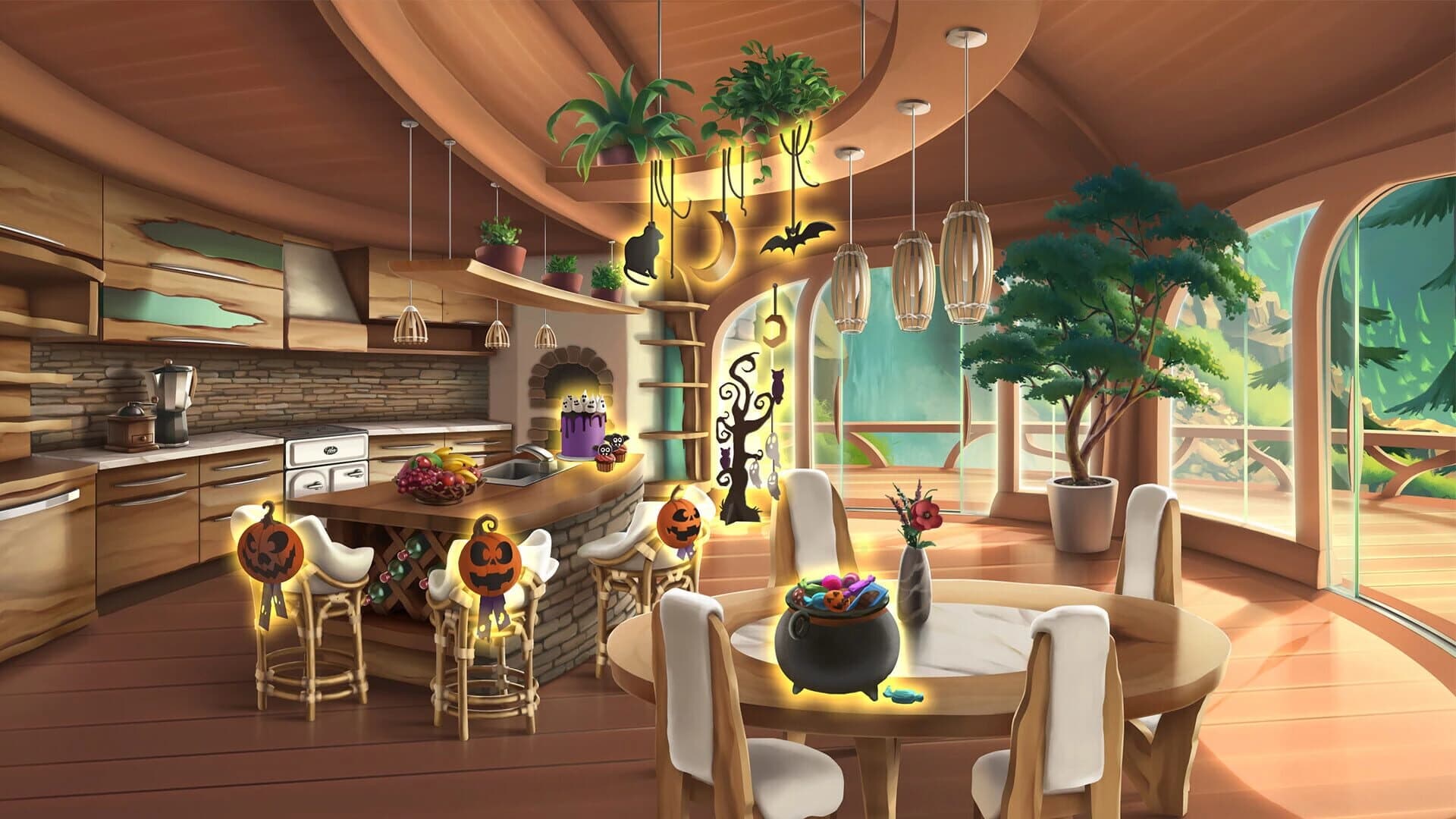 Bingo Beavers: Halloween Decorations screenshot 2