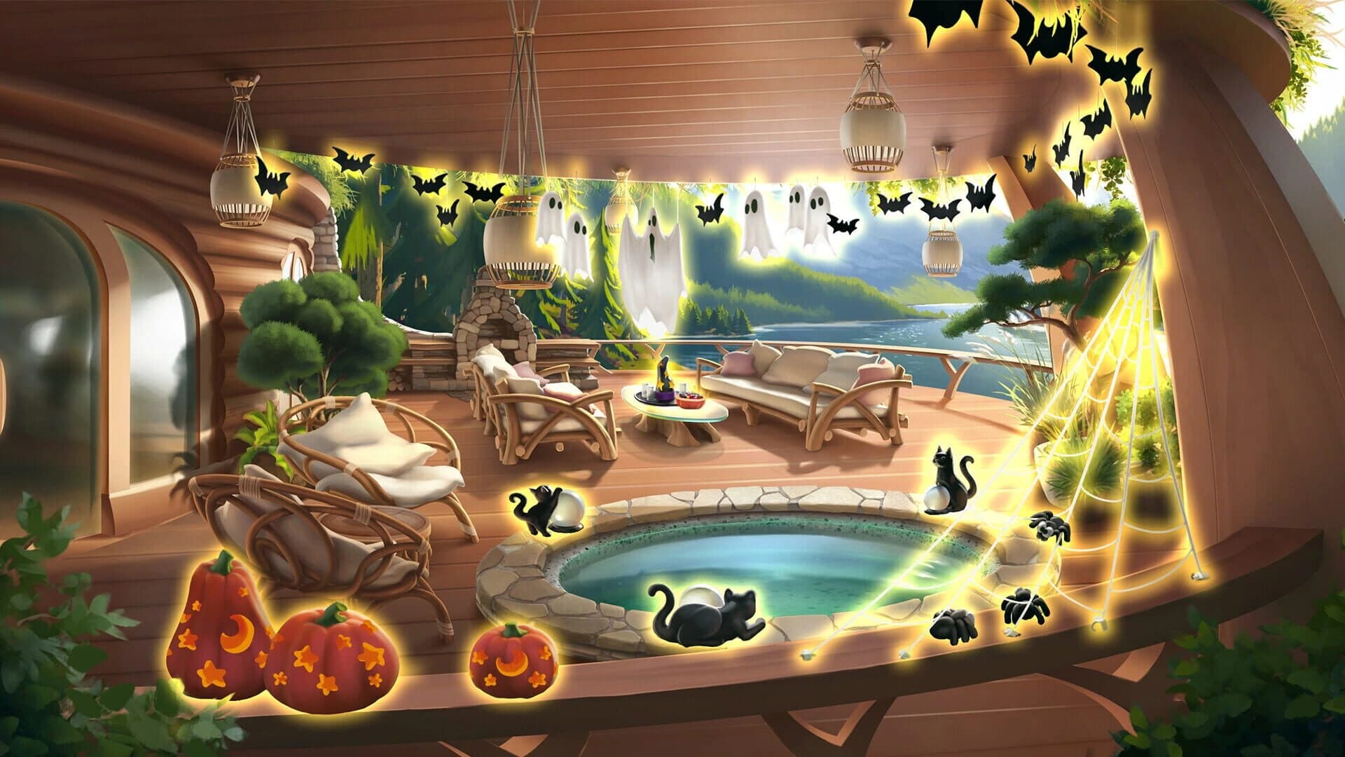Bingo Beavers: Halloween Decorations screenshot 4