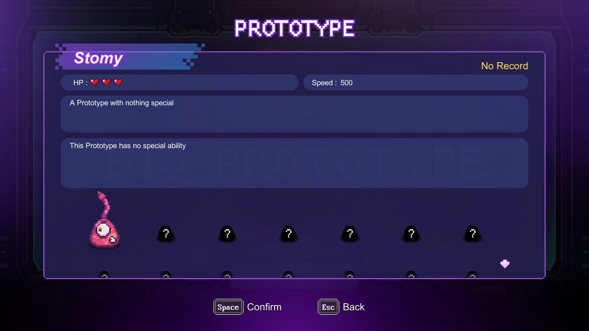 Bioprototype screenshot 2