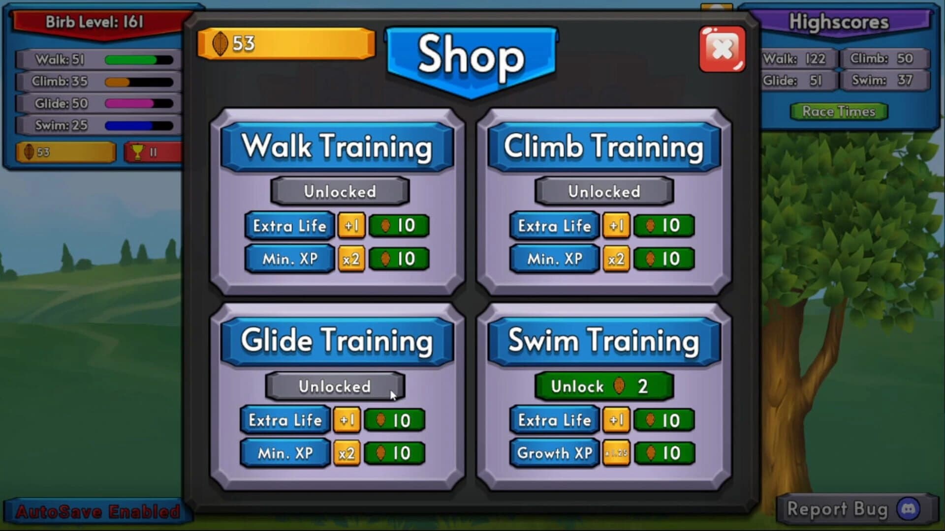 Birb Race screenshot 1