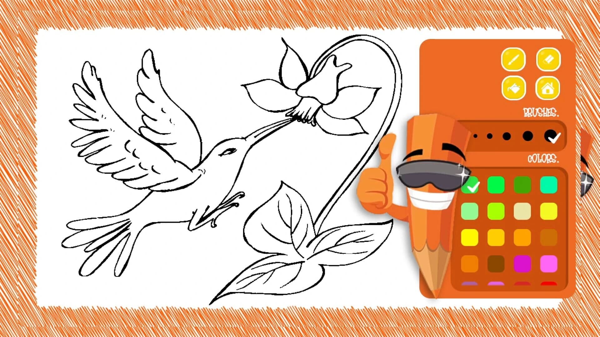 Bird Coloring screenshot 2